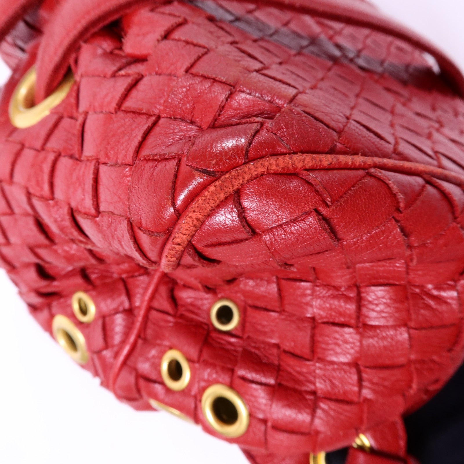 BOTTEGA VENETA 牛皮皮革Shoulder Bag金扣肩背袋