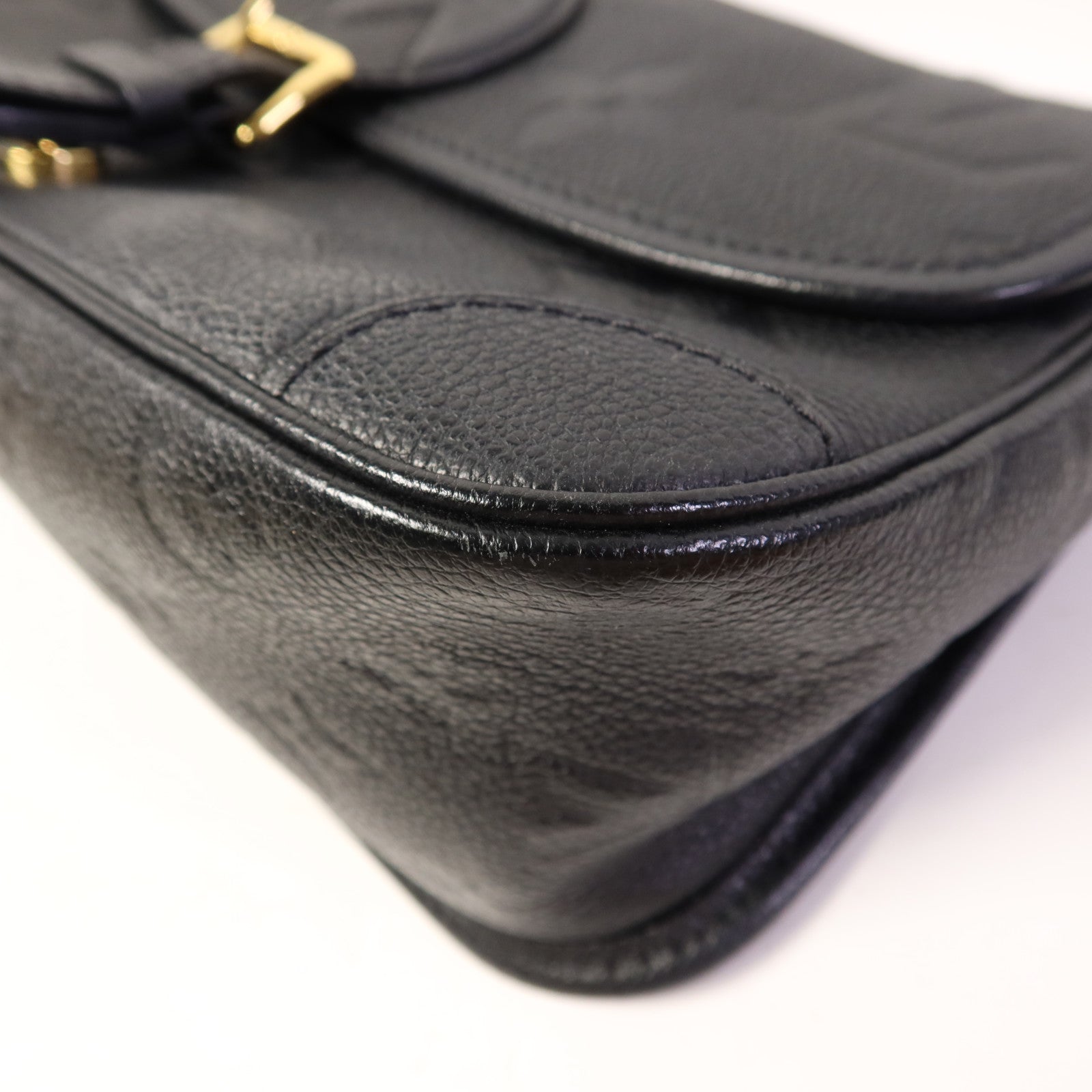 LOUIS VUITTON Monogram Empreinte Diane金扣肩背袋