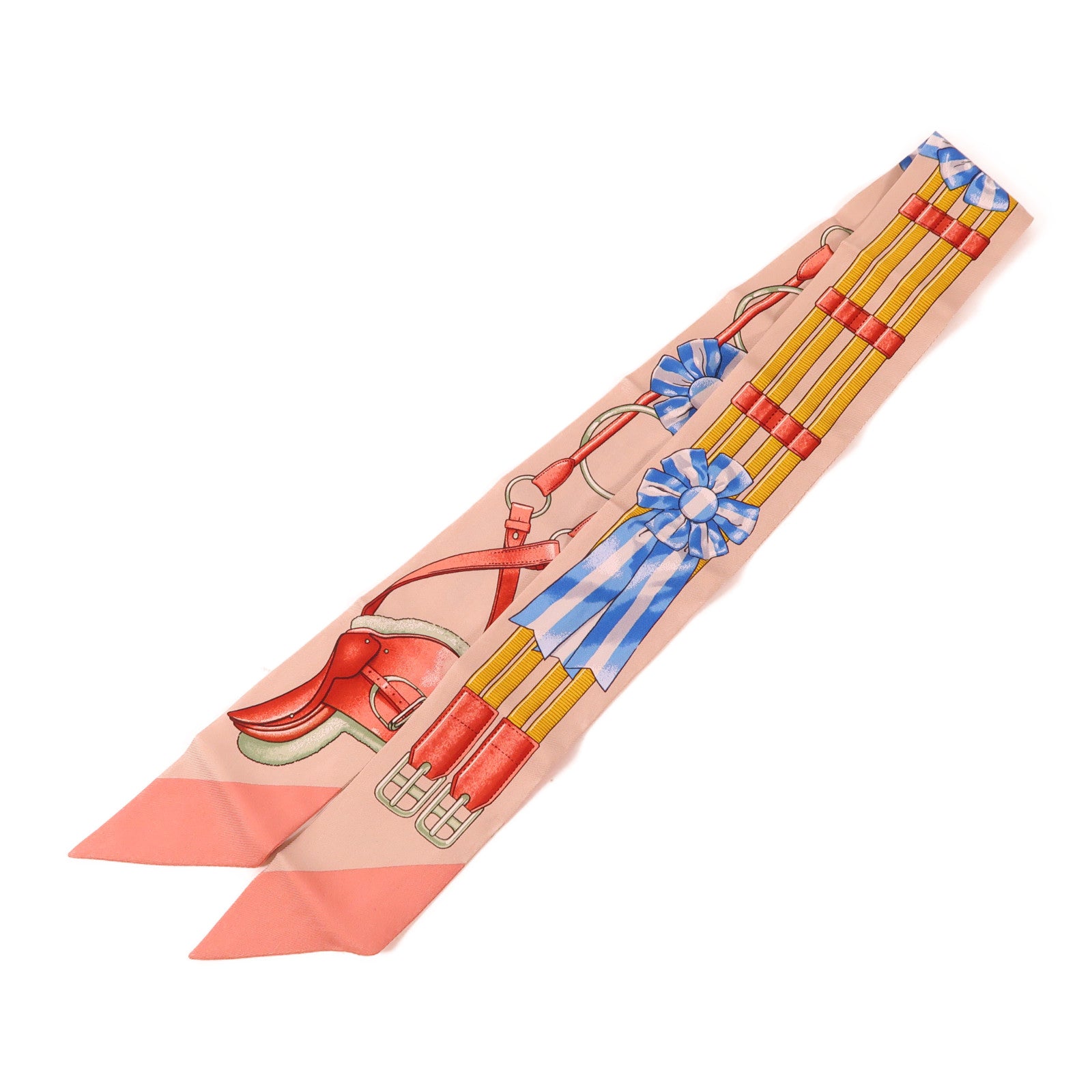 HERMES 絲質Twilly絲巾