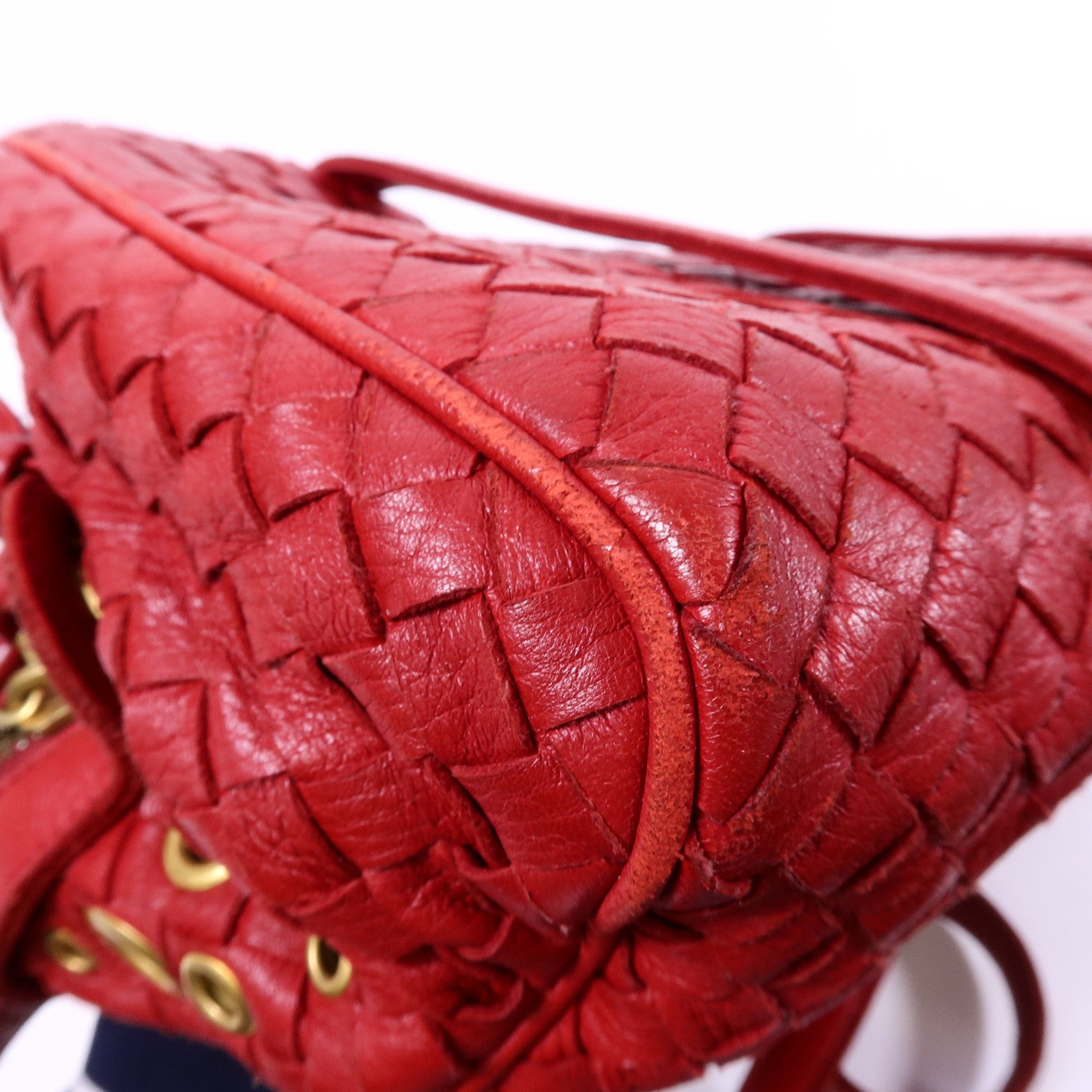 BOTTEGA VENETA 牛皮皮革Shoulder Bag金扣肩背袋