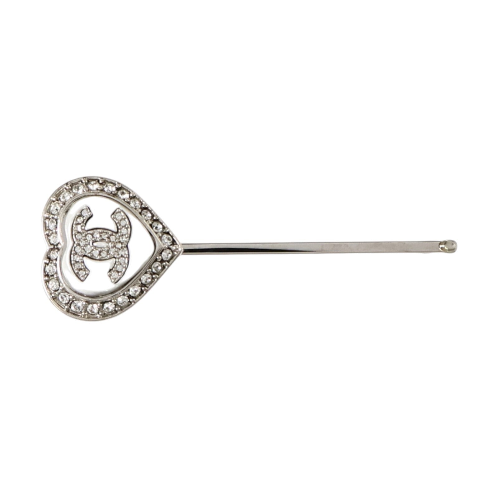 CHANEL 金屬/PVC Hair Clip髮夾