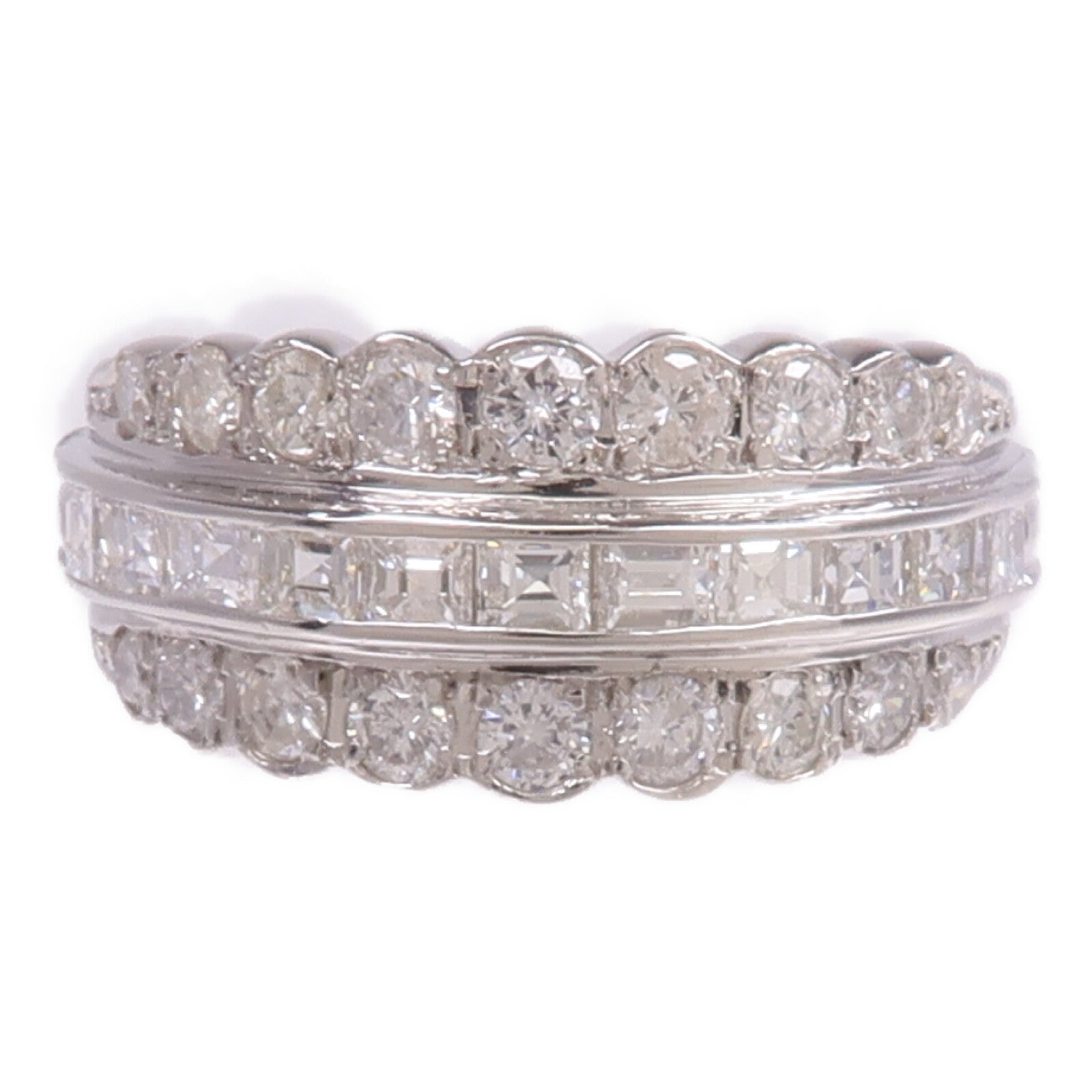 JEWELRY PT850鉑金Diamond Ring鑽石戒指US#6.5