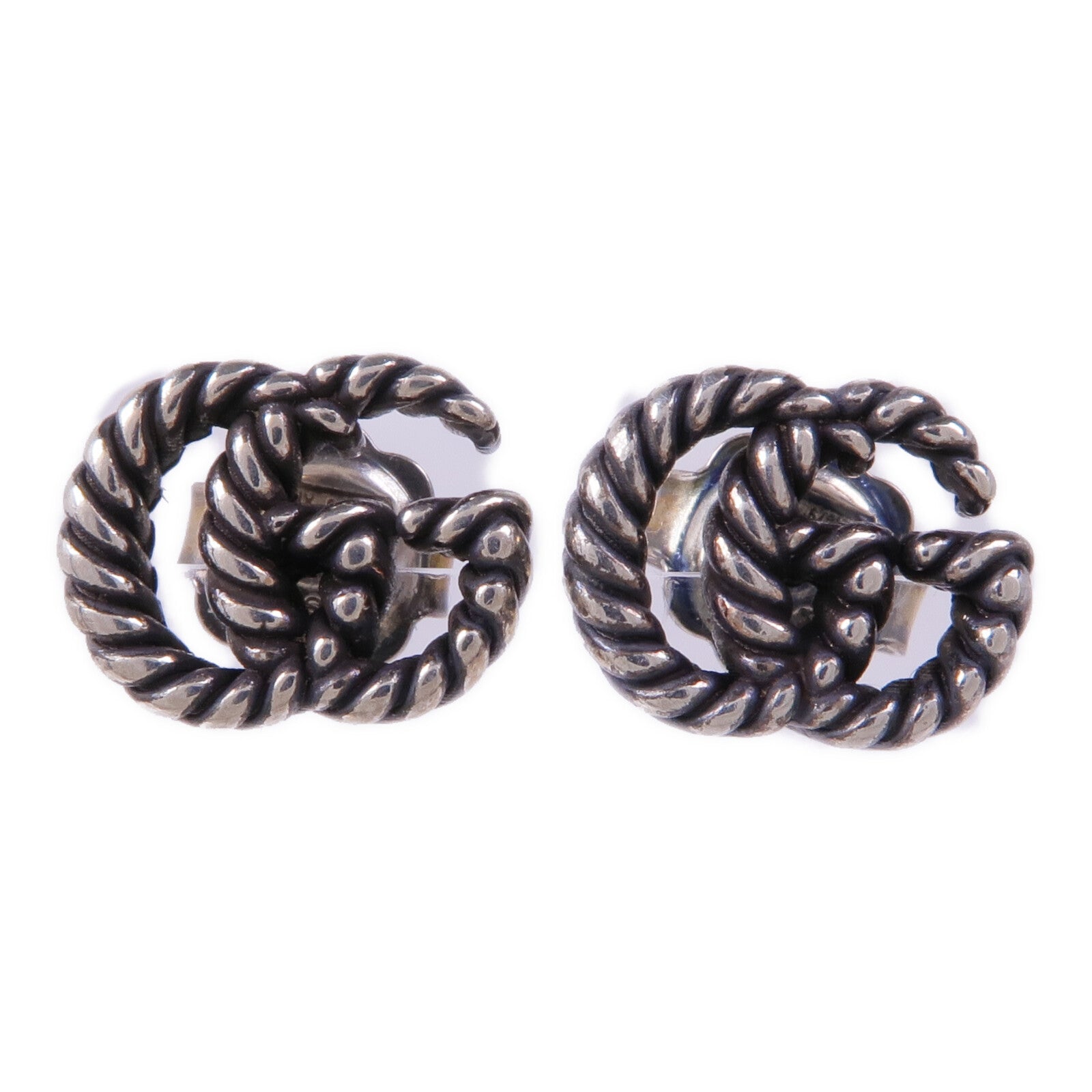 GUCCI 925純銀Marmont Stud Earrings耳環