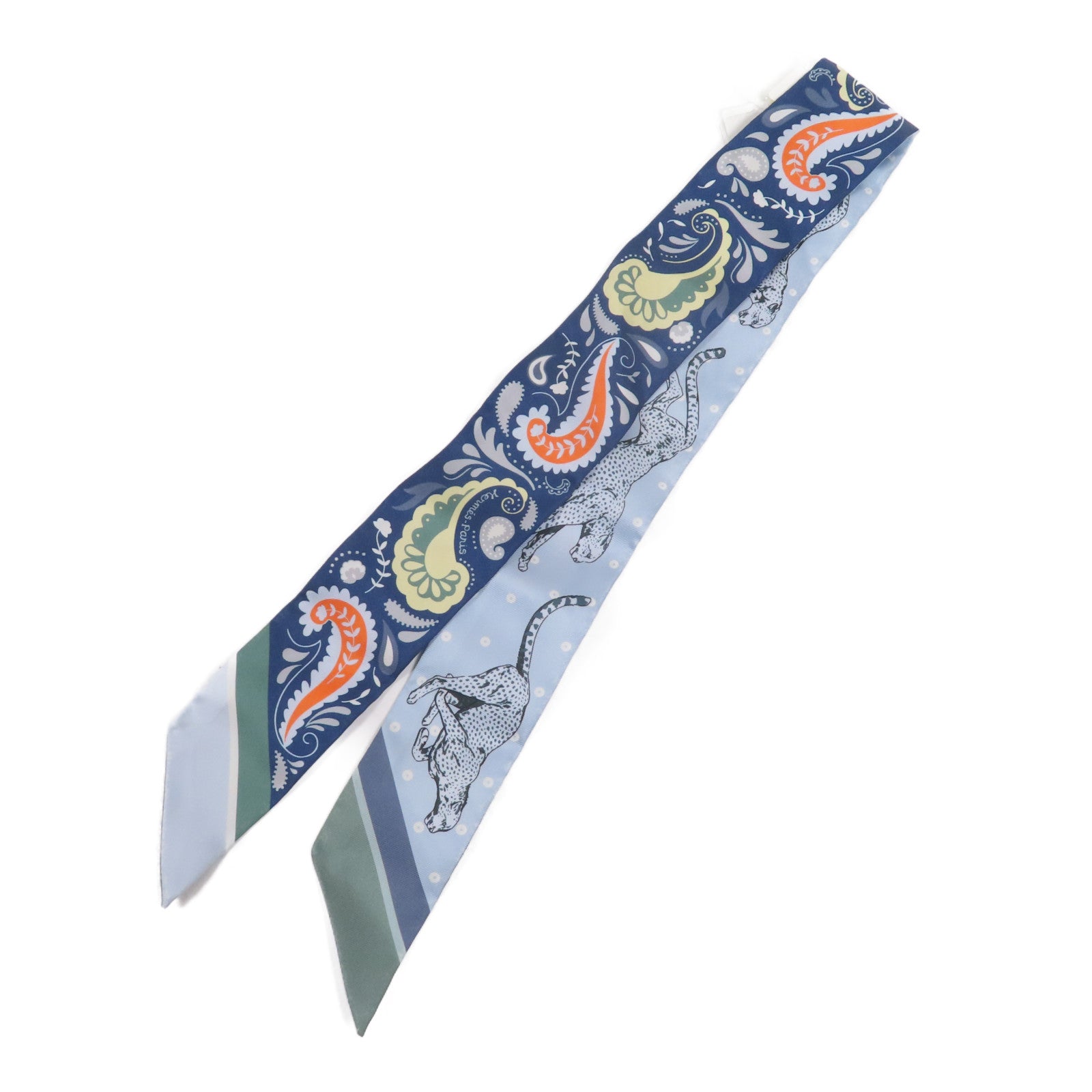 HERMES 絲質Twilly絲巾