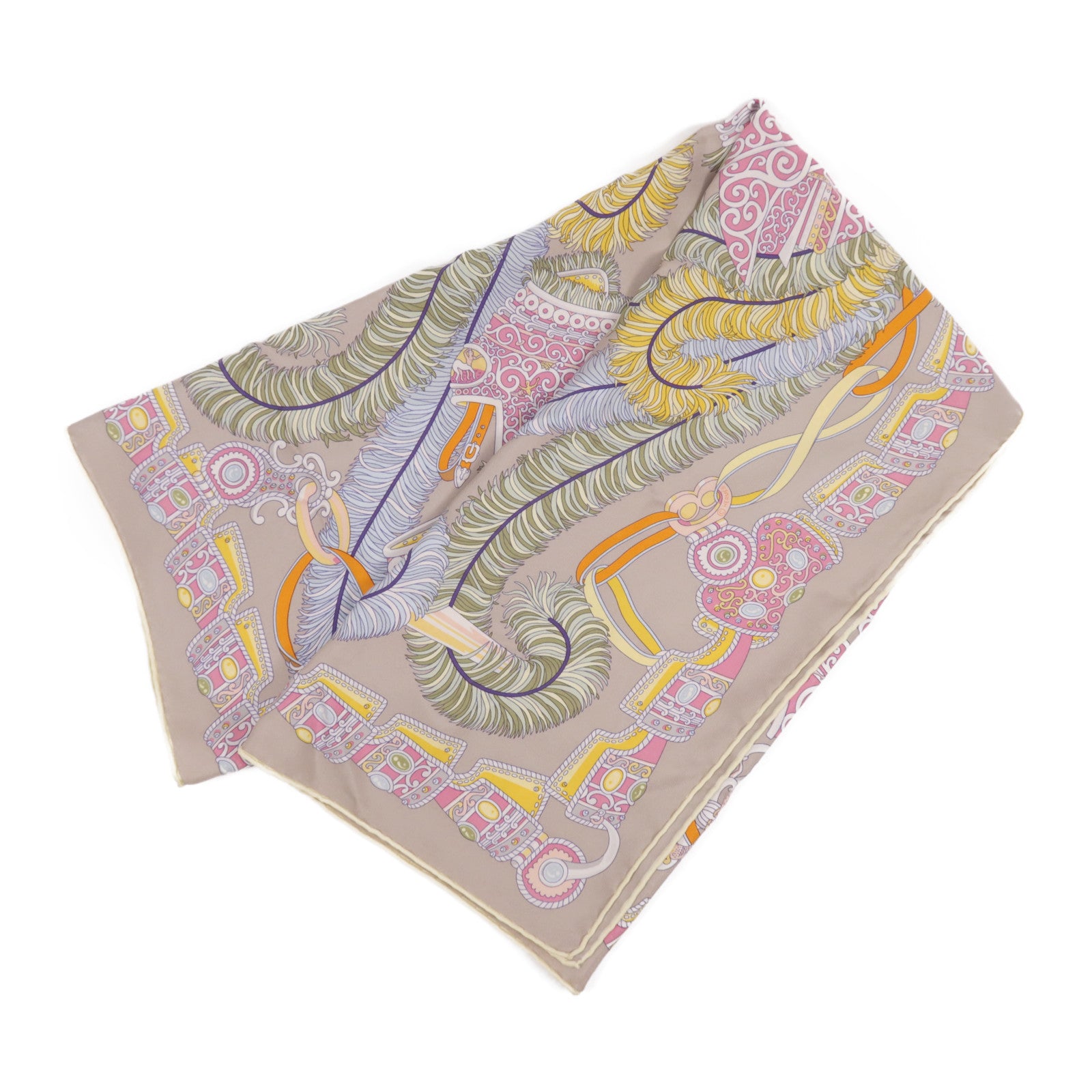 HERMES 絲質Scarf 90X90絲巾