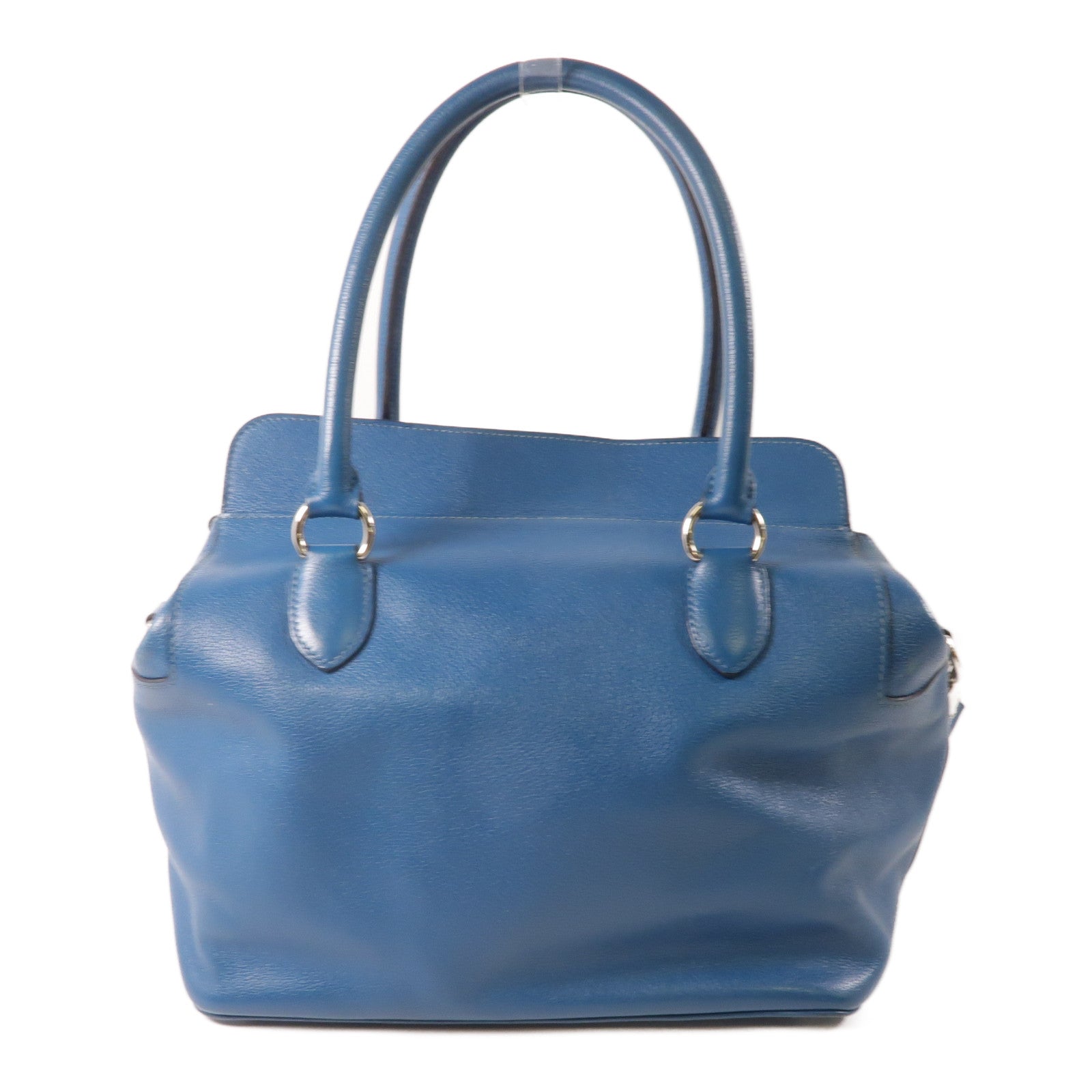 HERMES PHW Toolbox 26 2 Way Shoulder Bag Handbag Evercolor Leather Colvert