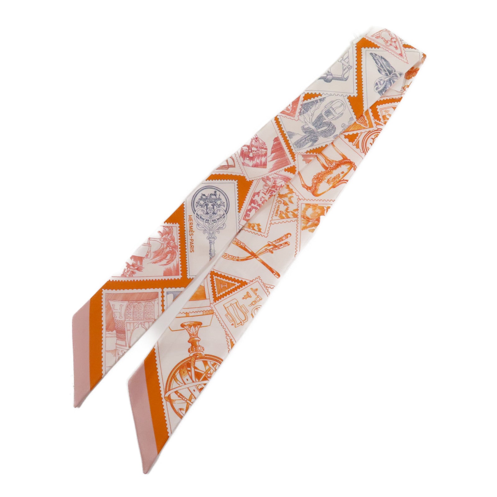 HERMES 絲質Twilly絲巾