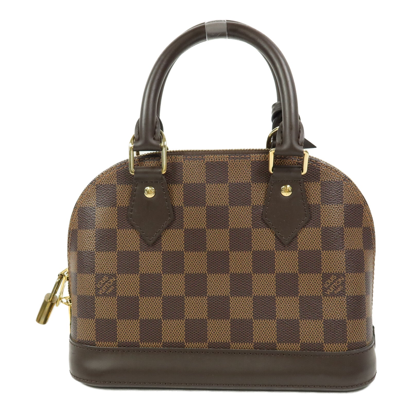 LOUIS VUITTON Damier Ebene Alma BB手挽肩背兩用袋