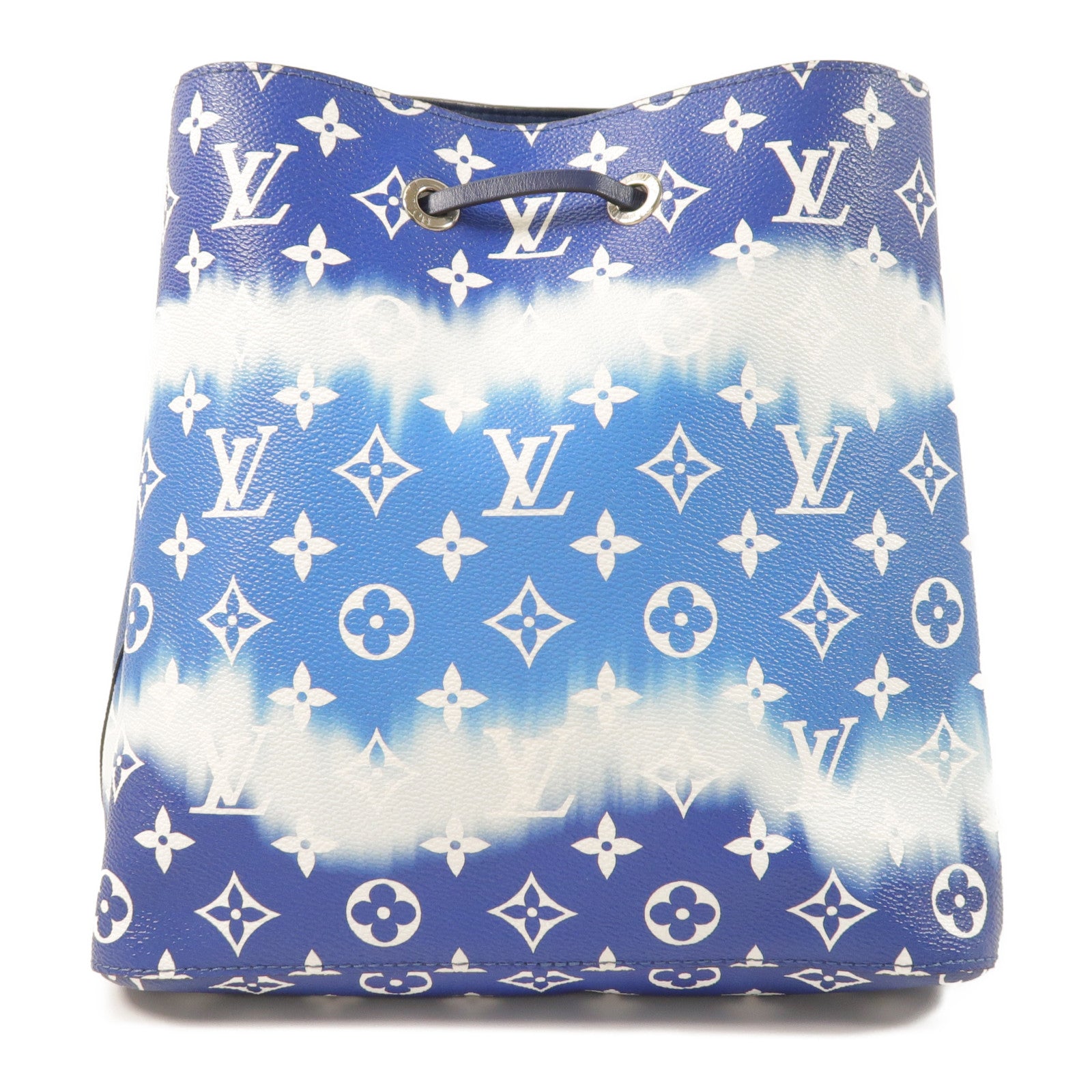 LOUIS VUITTON Monogram Escale NeoNoe MM銀扣肩背袋