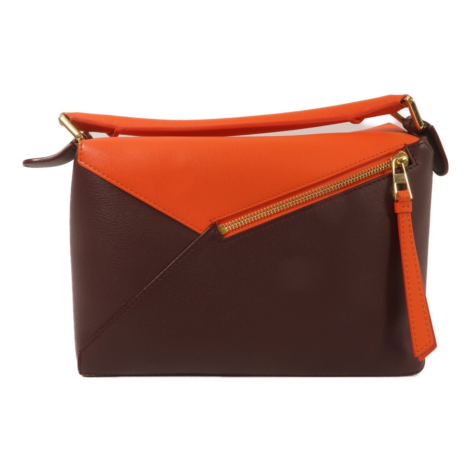 LOEWE 牛皮皮革Puzzle Small手挽肩背兩用袋