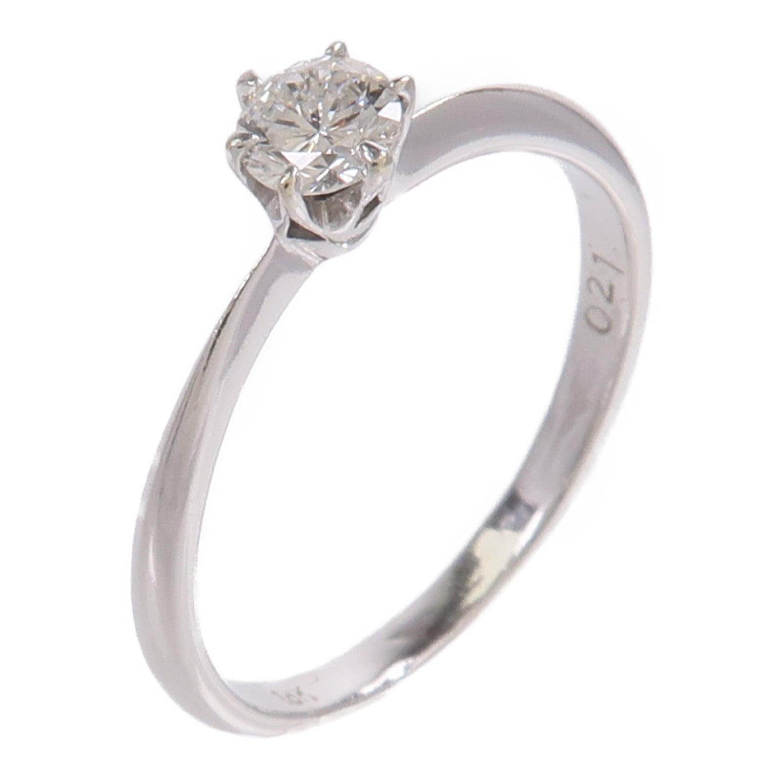JEWELRY 18K白金Diamond Ring鑽石戒指