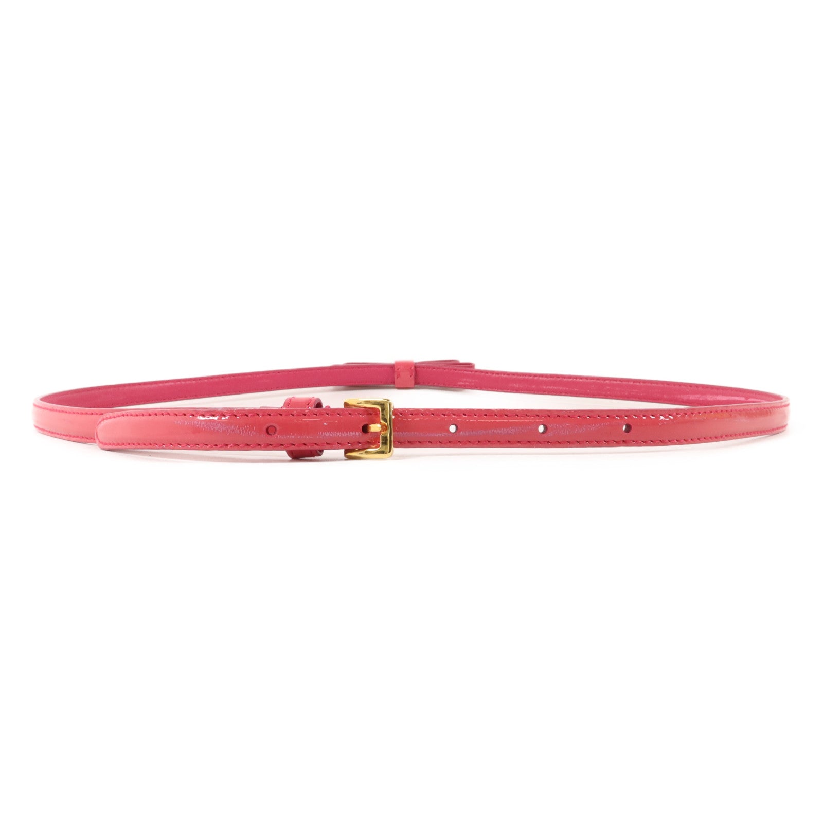 Miu Miu 漆皮皮革Belt 80cm皮帶