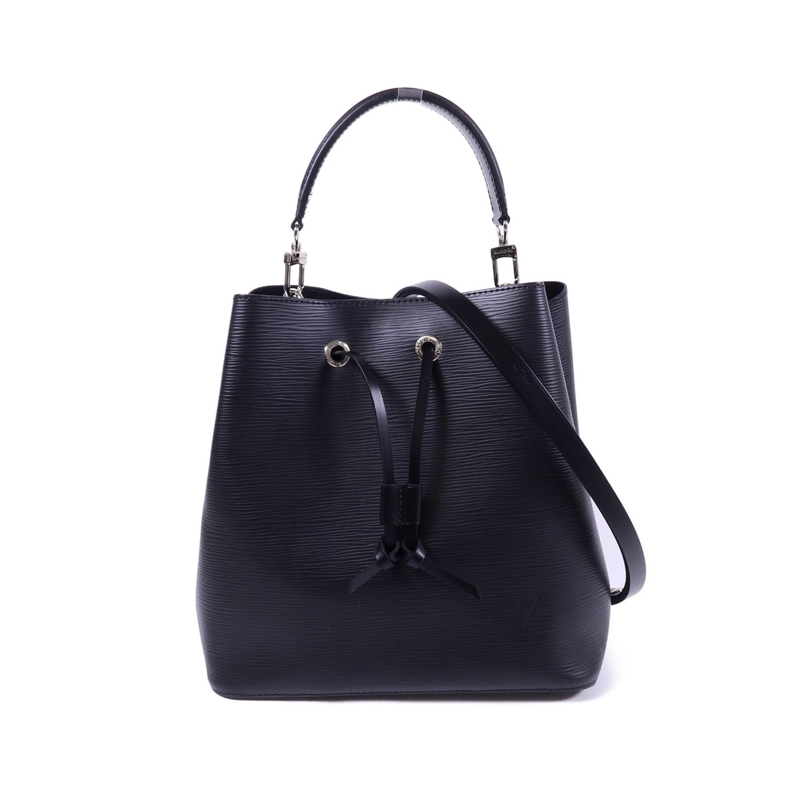 LOUIS VUITTON Epi Neo Noe MM銀扣手挽肩背兩用袋
