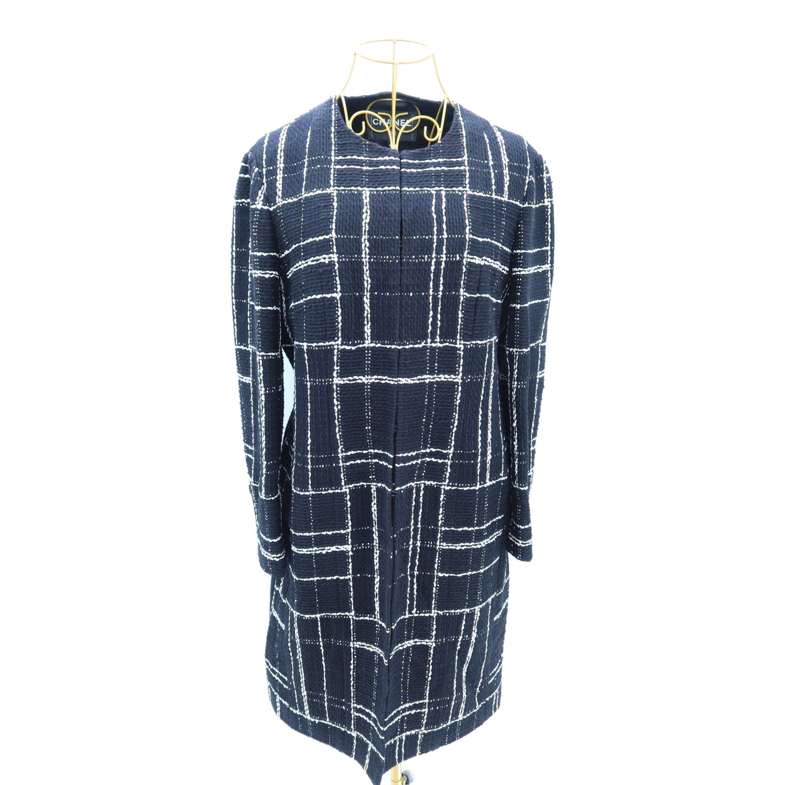 CHANEL Cotton/Polyamide Coat大衣