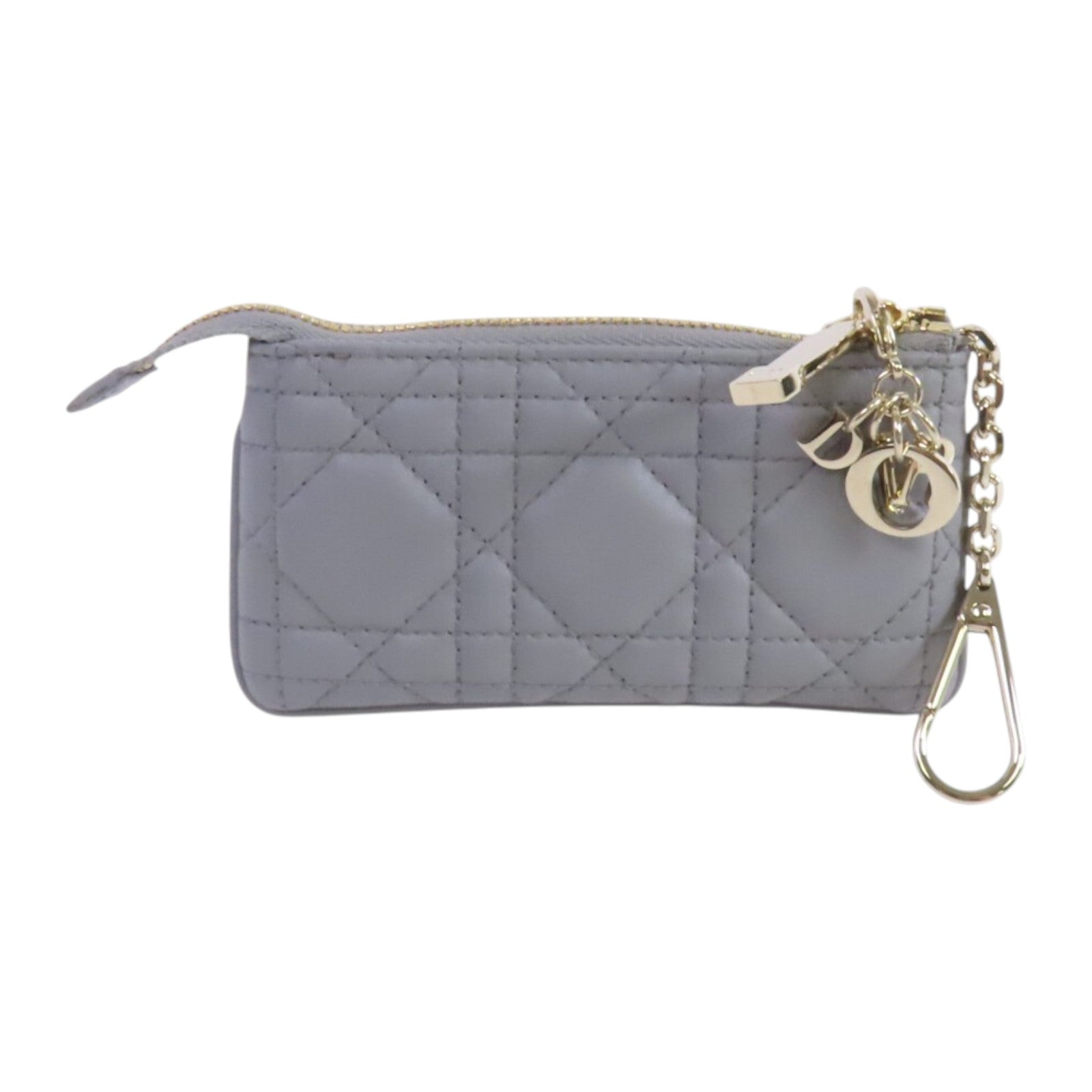 Dior 牛皮皮革Coin Case金扣零錢包