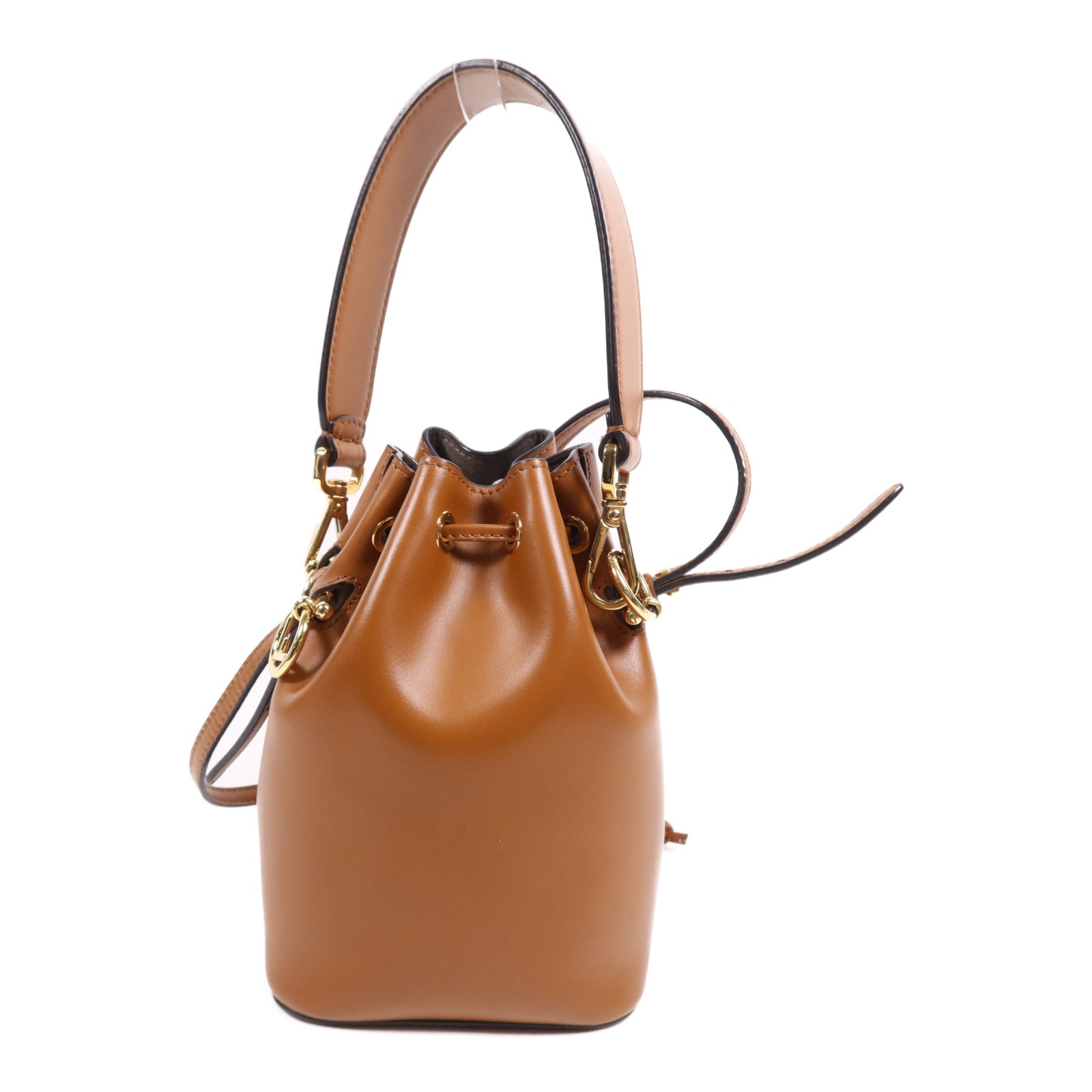 FENDI 牛皮皮革Mon Tresor金扣肩背袋