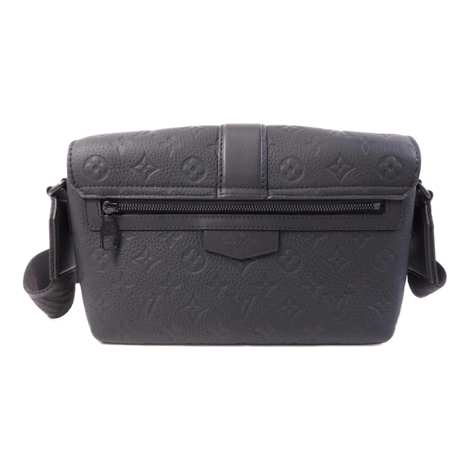 LOUIS VUITTON Taurillon Monogram S-Cape Messenger肩背袋