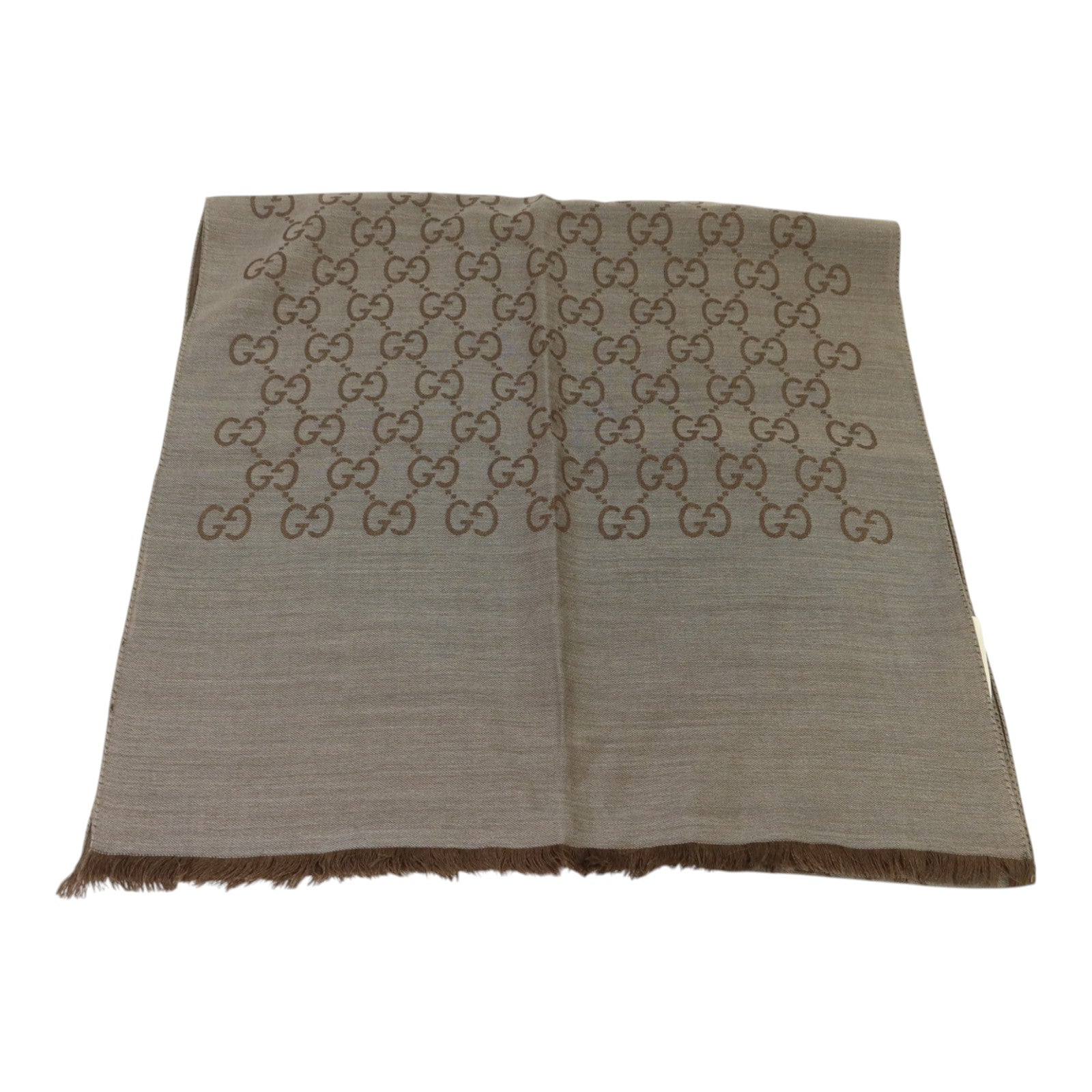 GUCCI 羊毛/絲質Scarf 40X180圍巾