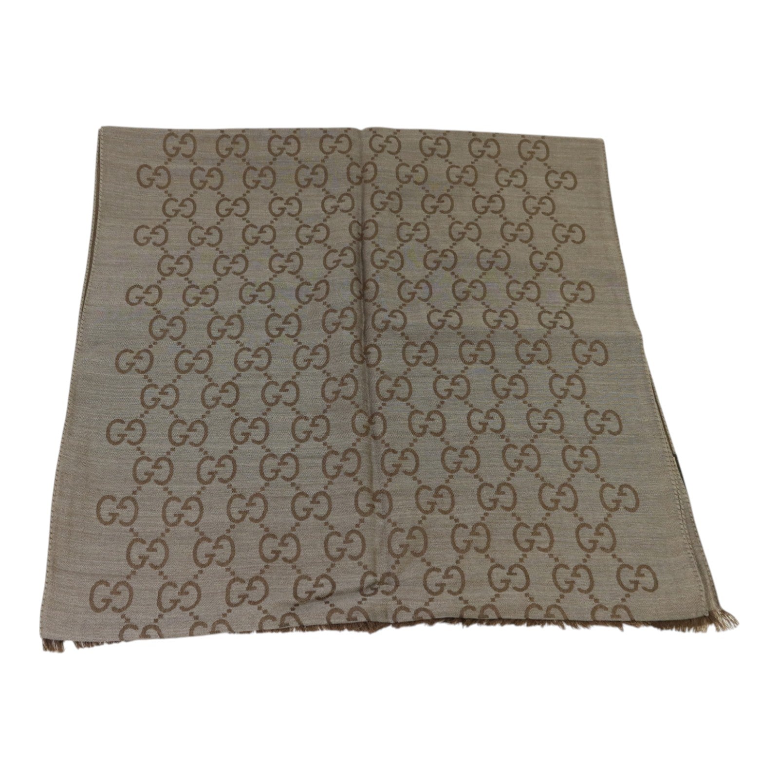 GUCCI 羊毛/絲質Scarf 40X180圍巾