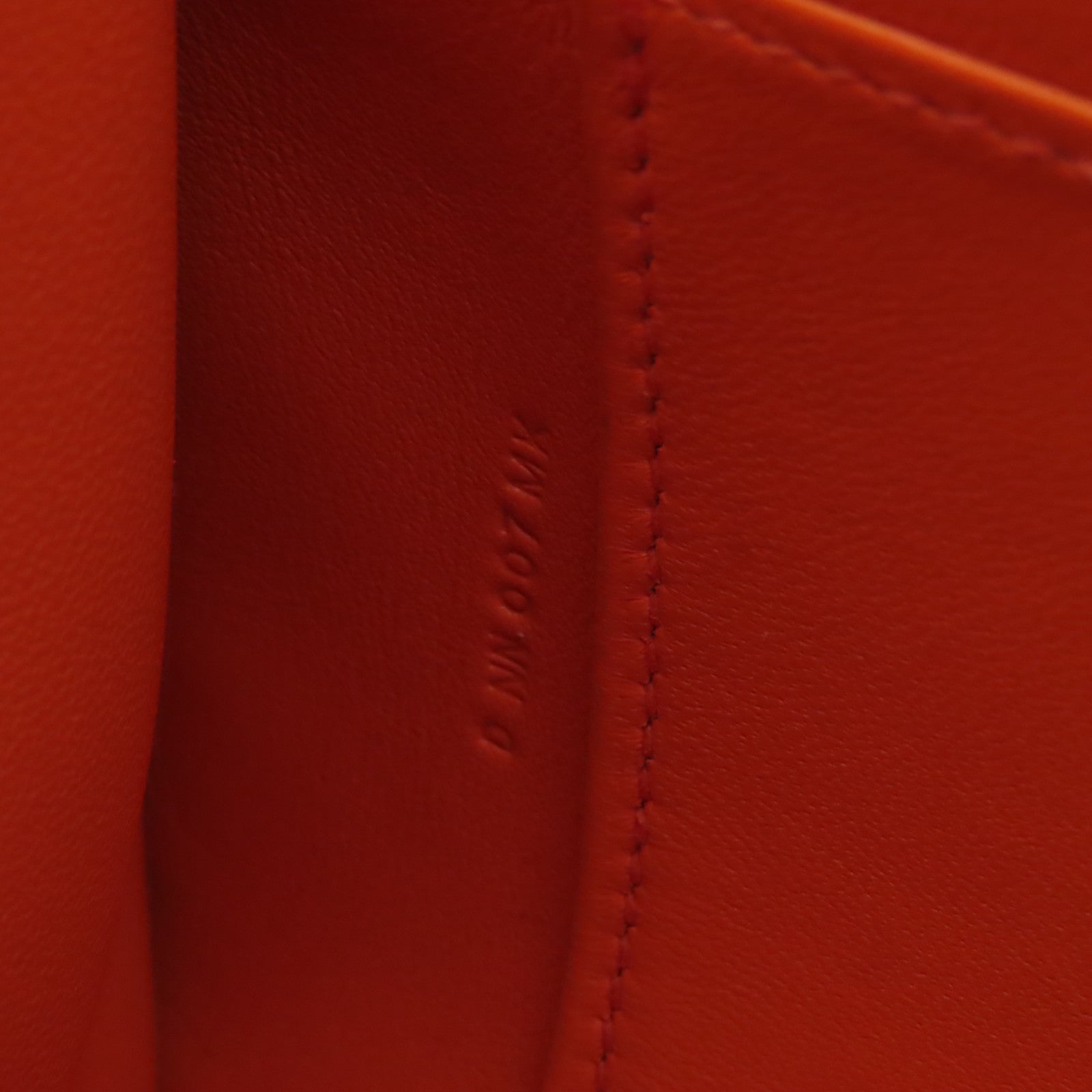 HERMES 【Hermes Fair】Evercolor皮革Kelly Danse D金扣肩背袋Orange Poppy罌粟花橘色