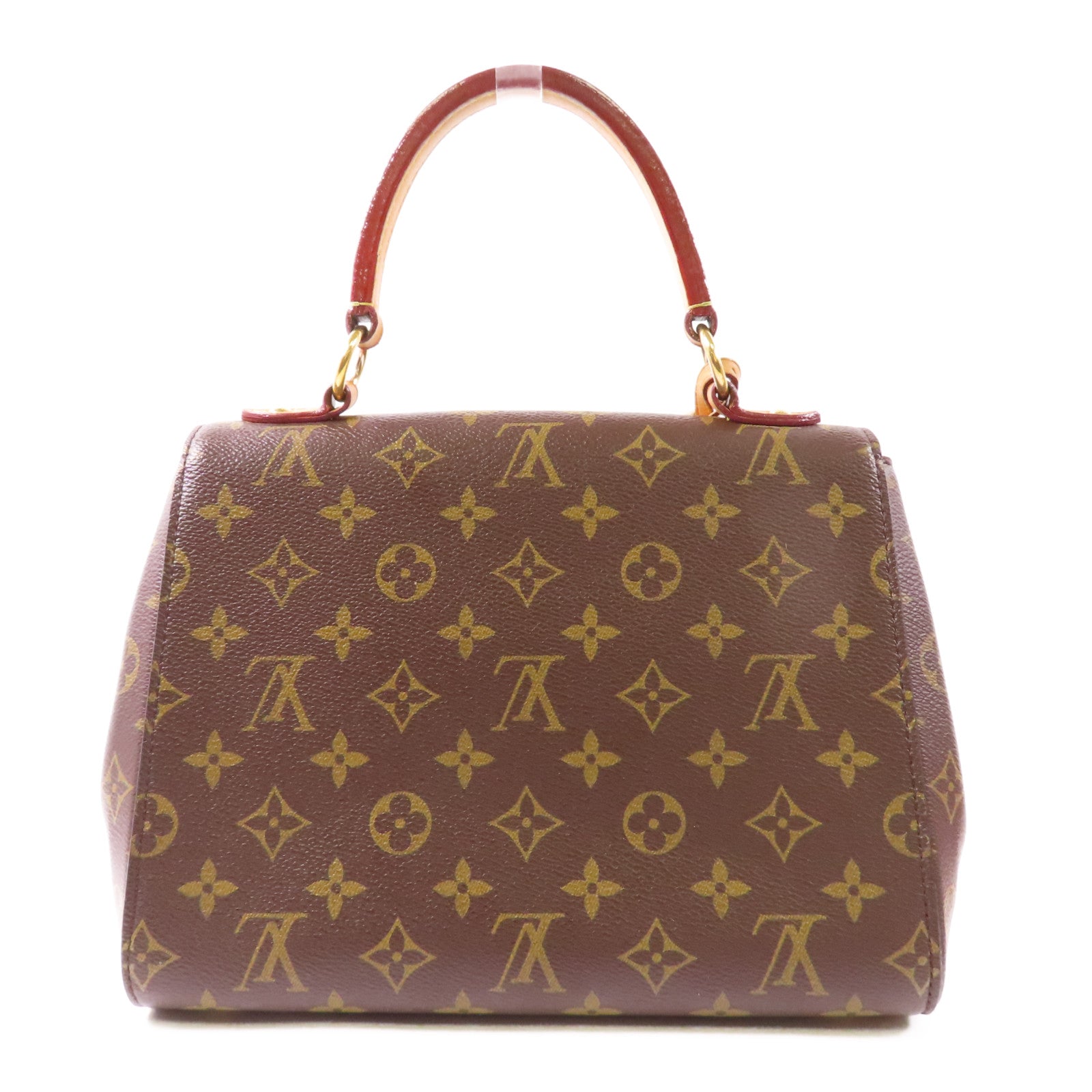 LOUIS VUITTON LV GHW Cluny BB 2 Way Shoulder Bag M42738 Monogram Brown