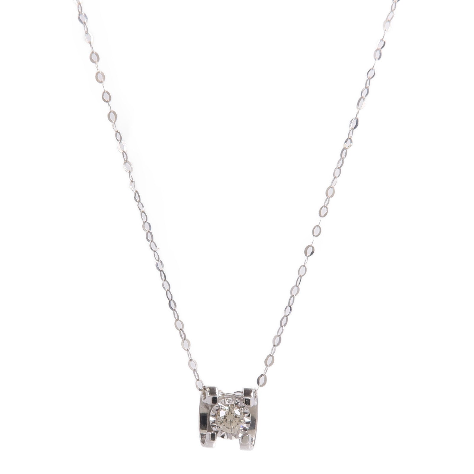 JEWELRY 18K白金Diamond Necklace鑽石項鍊