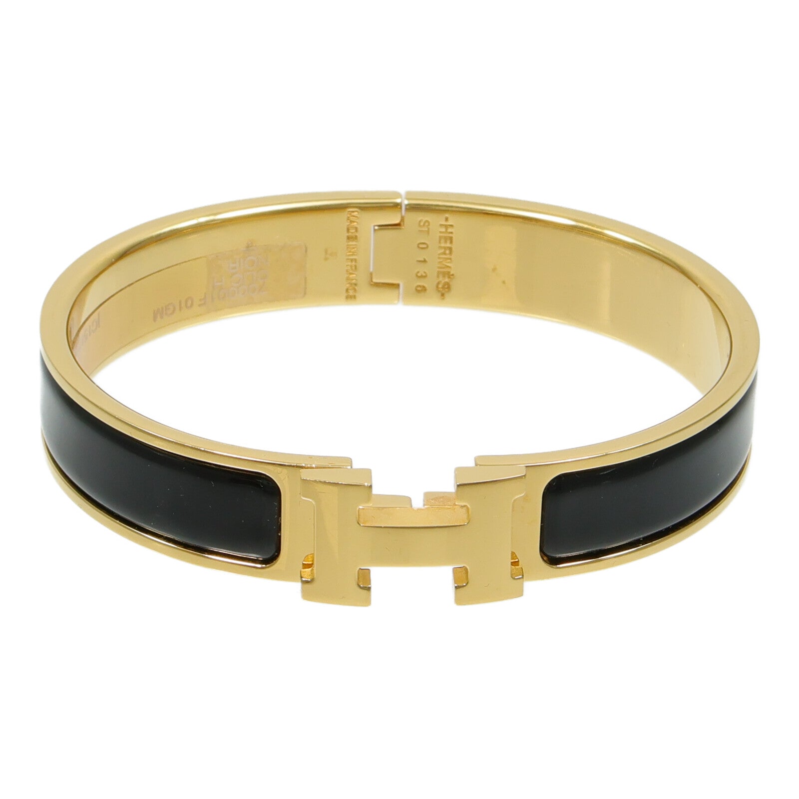 HERMES 琺瑯/金屬Clic H Bracelet手鐲