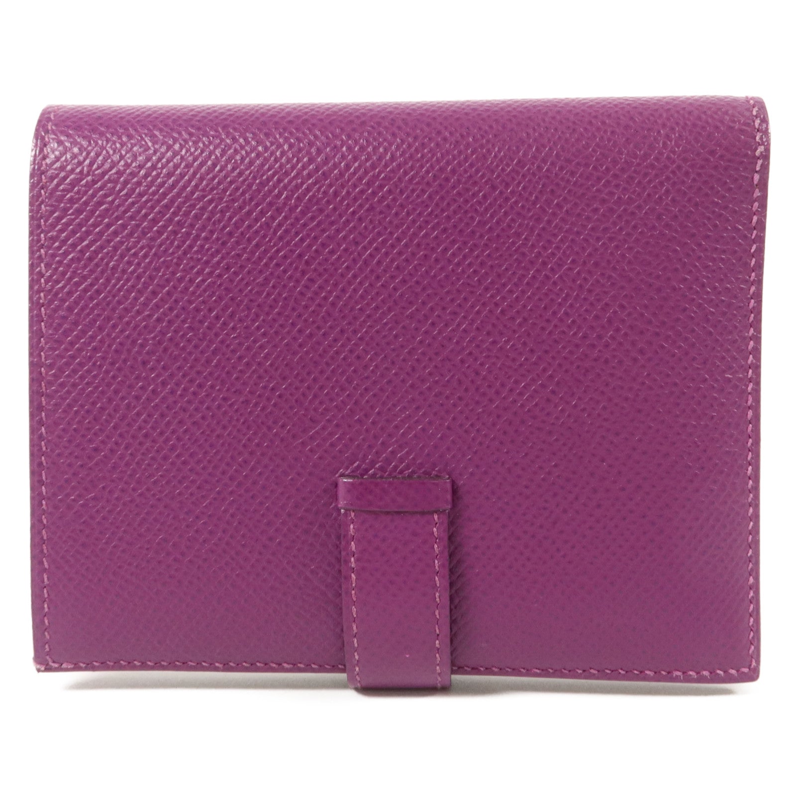 HERMES Epsom皮革Bearn Wallet錢包Anemone