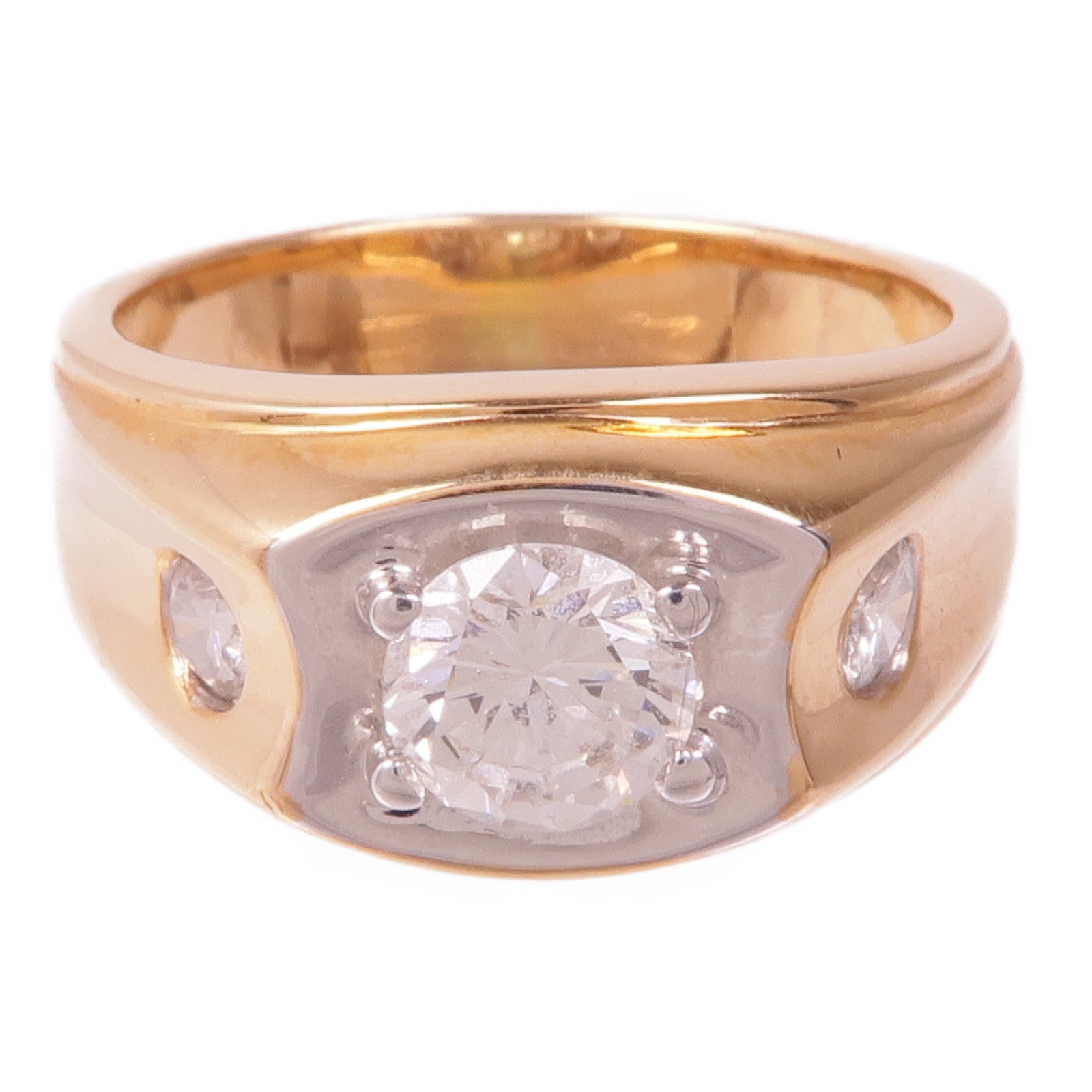 JEWELRY 18K玫瑰金Diamond Ring鑽石戒指US#6.5