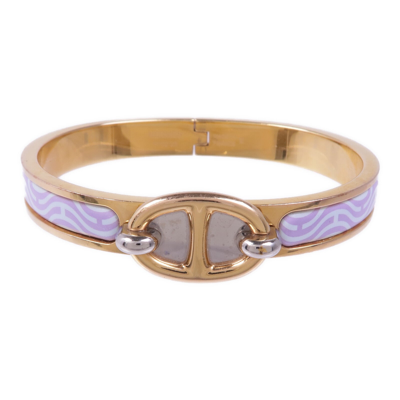 HERMES 【激減優惠】金屬/琺瑯Mini Clic Chaine d'Ancre Bracelet手鐲