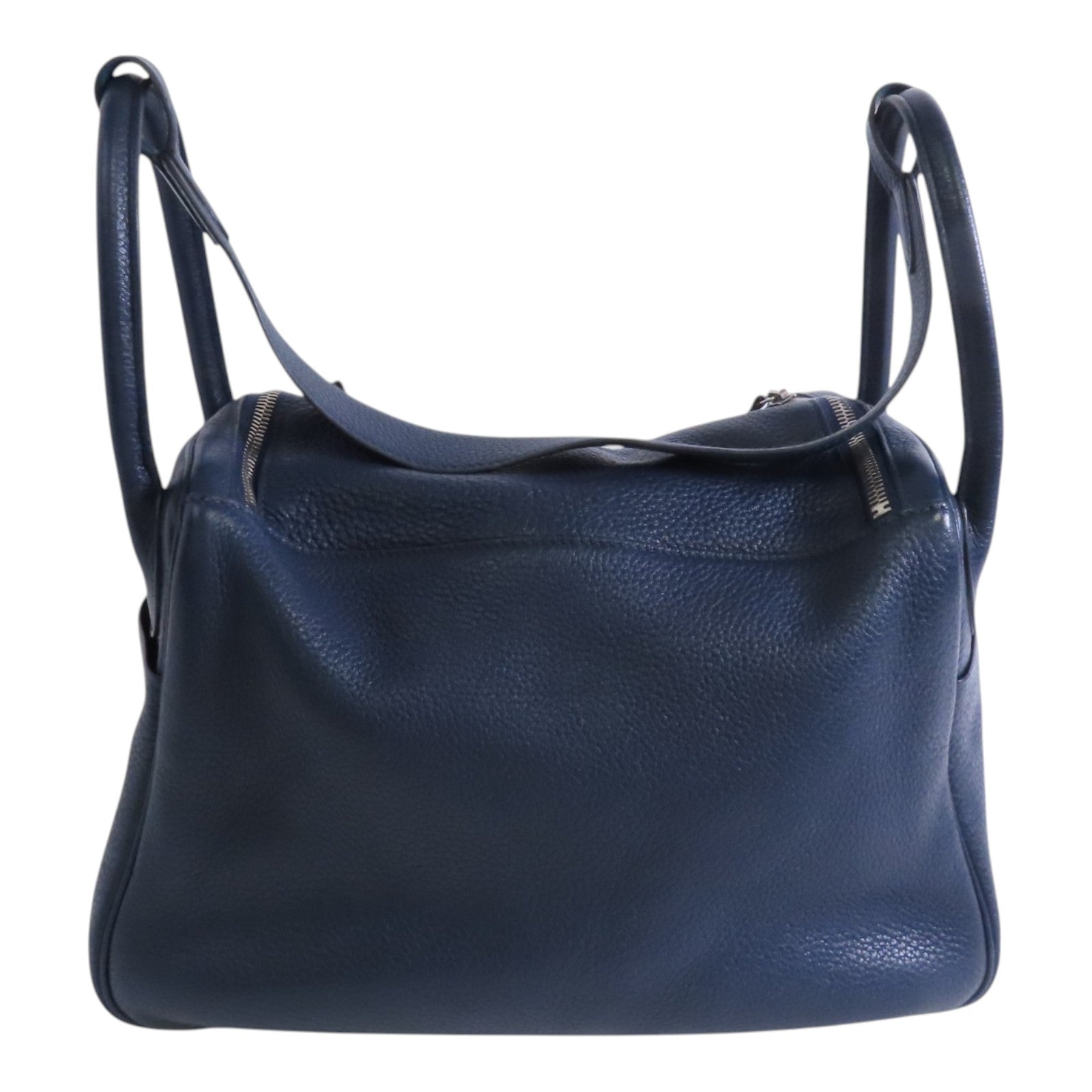 HERMES Togo皮革Lindy 30銀扣肩背袋