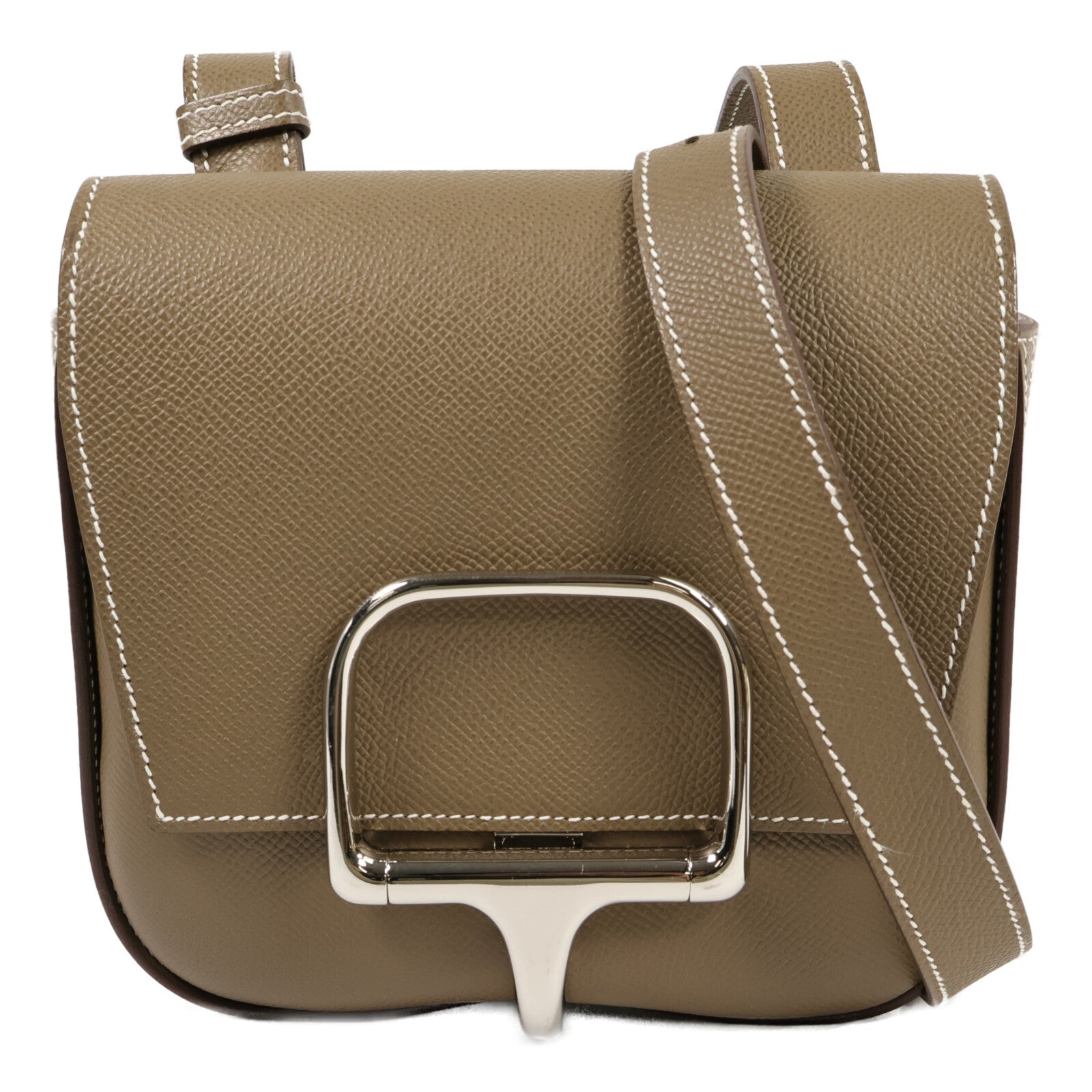 HERMES Epsom皮革Della Cavalleria Mini肩背袋