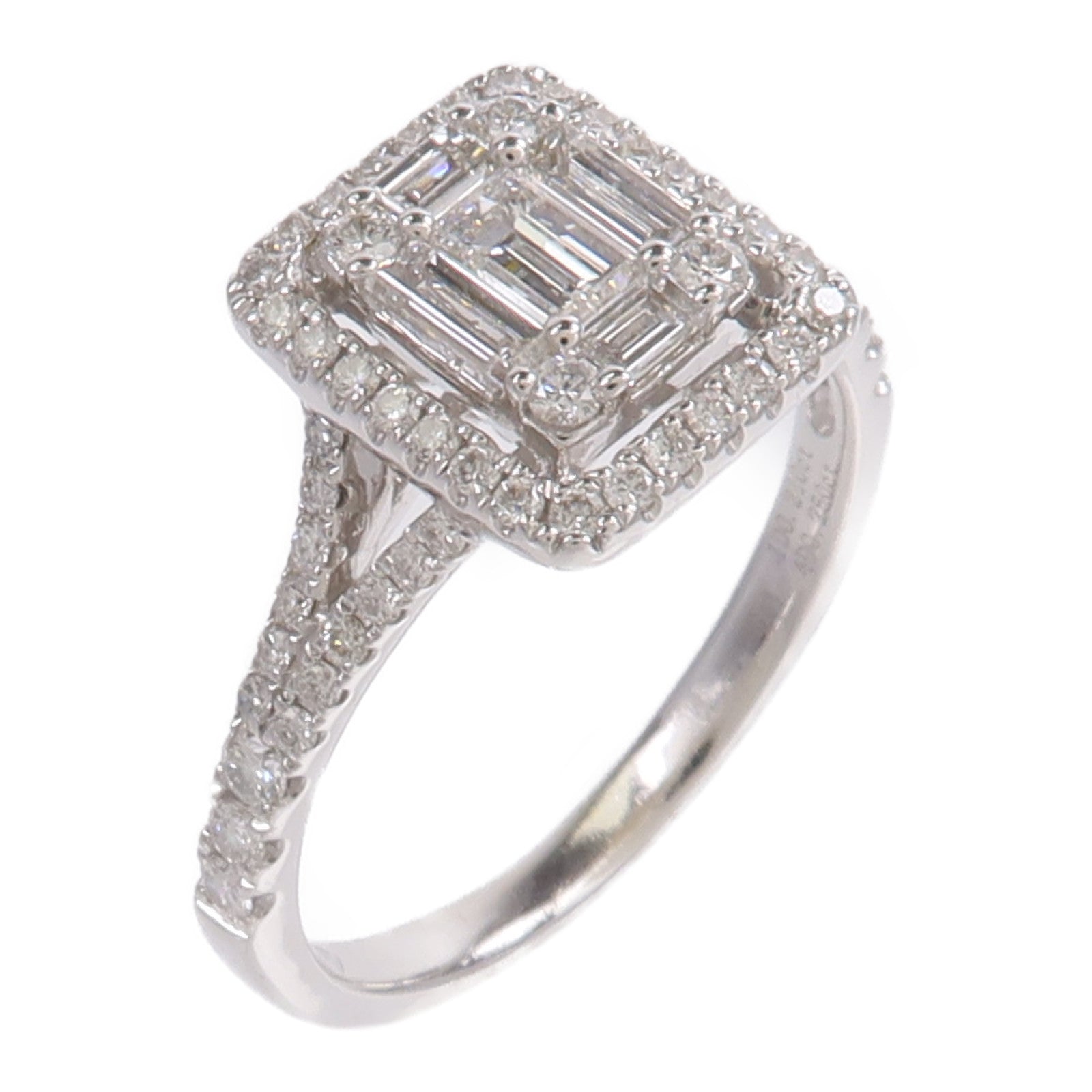 JEWELRY 18K白金Diamond Ring鑽石戒指