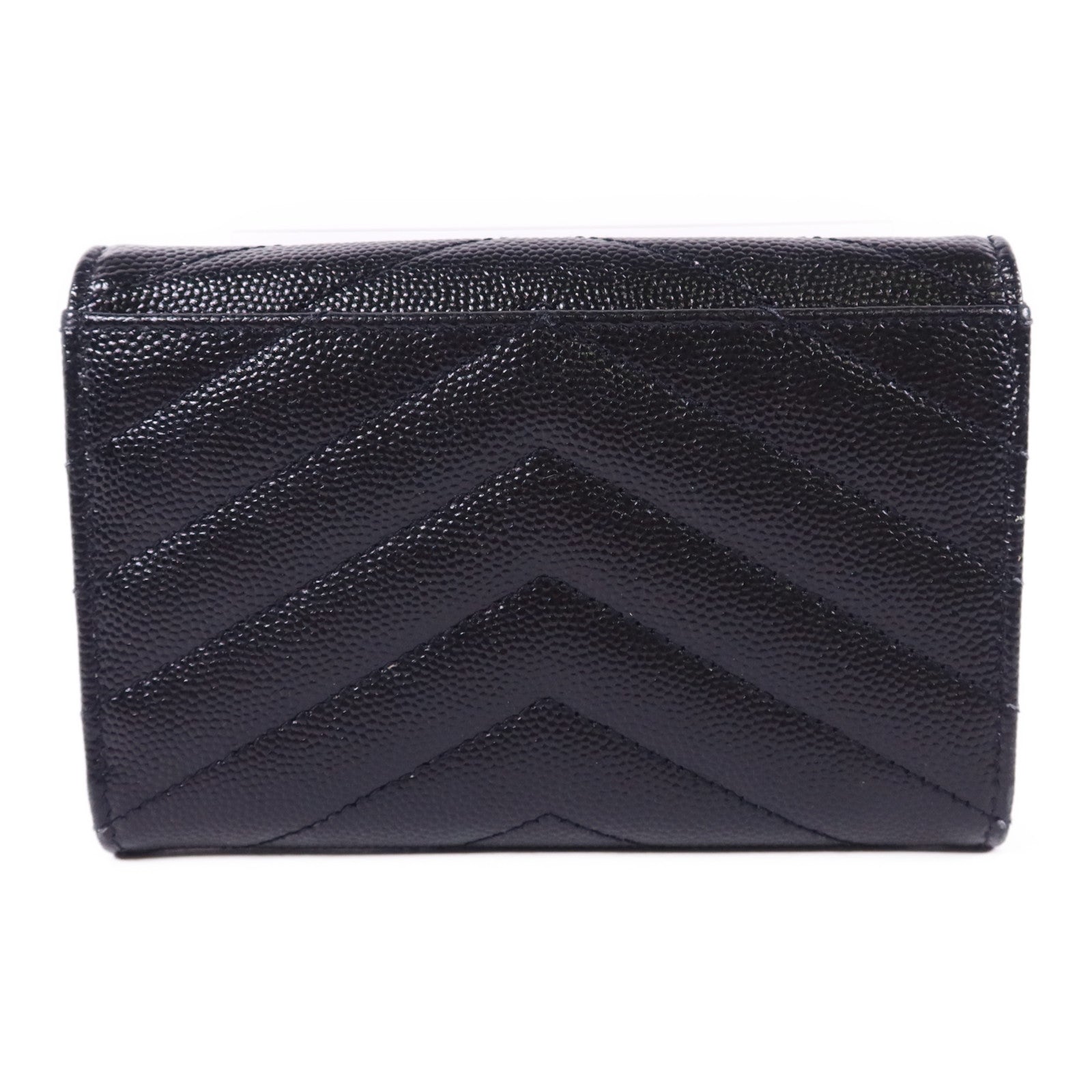 SAINT LAURENT 牛皮皮革Card Case金扣卡片套