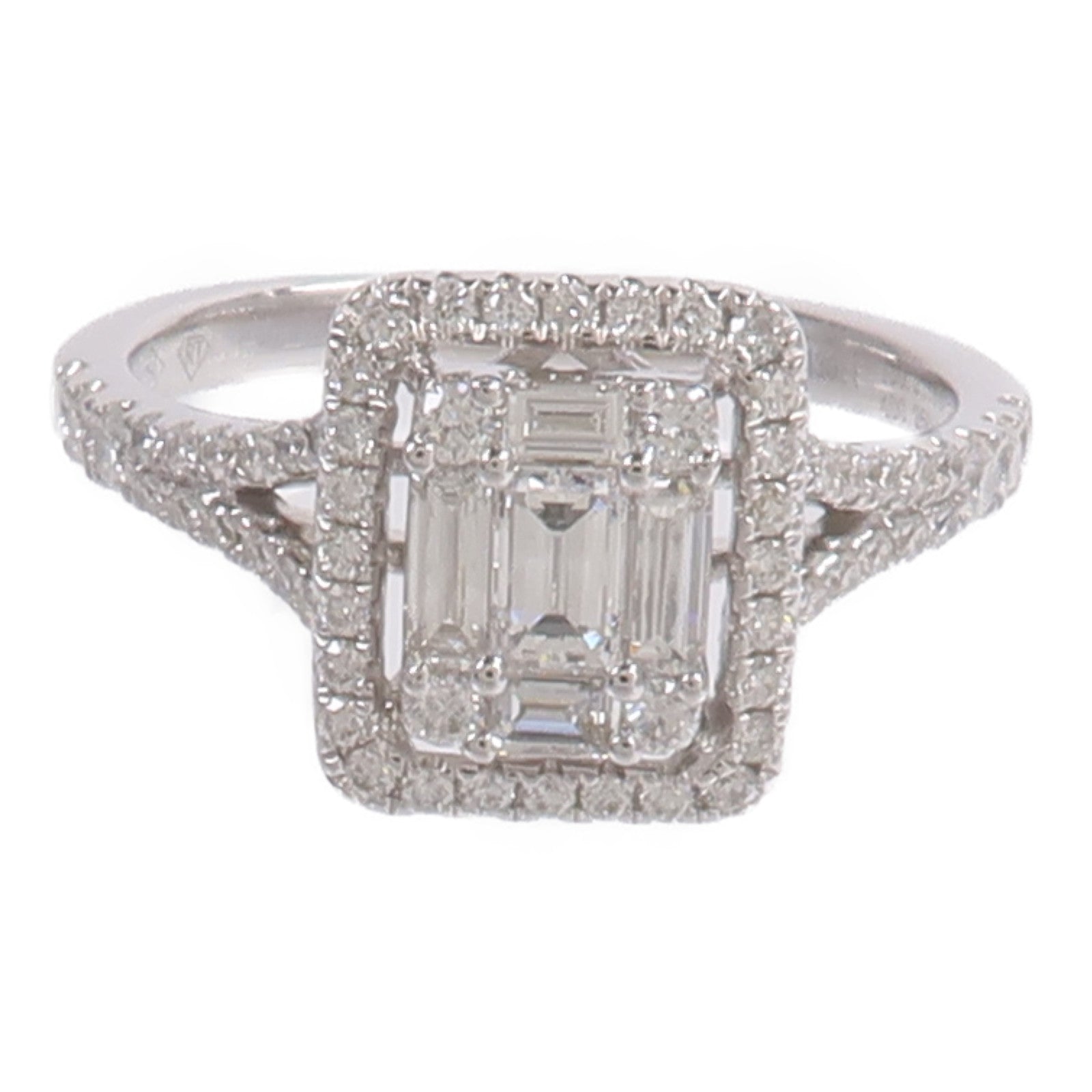 JEWELRY 18K白金Diamond Ring鑽石戒指