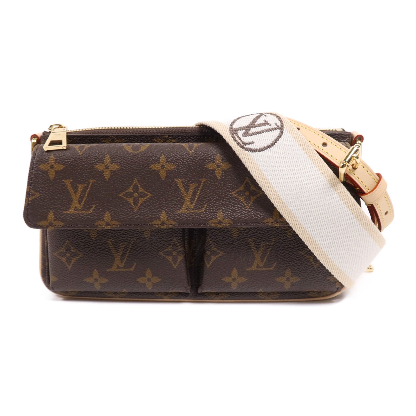 LOUIS VUITTON Monogram 2 way Shoulder Bag金扣手挽肩背兩用袋
