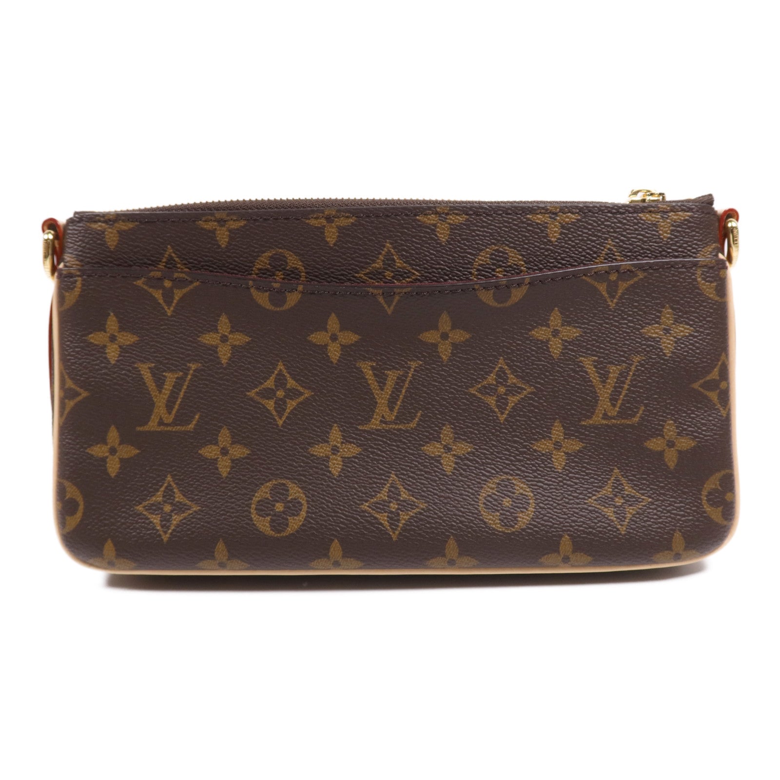 LOUIS VUITTON Monogram 2 way Shoulder Bag金扣手挽肩背兩用袋