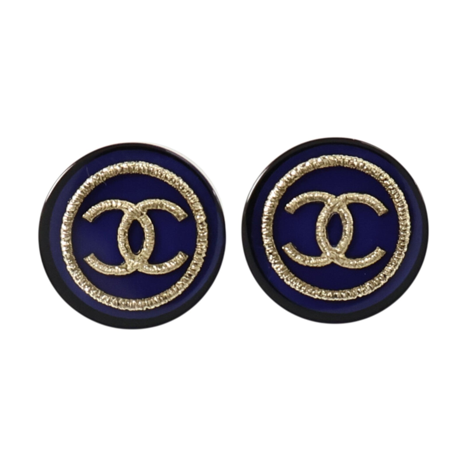CHANEL PVC/金屬Earrings耳環