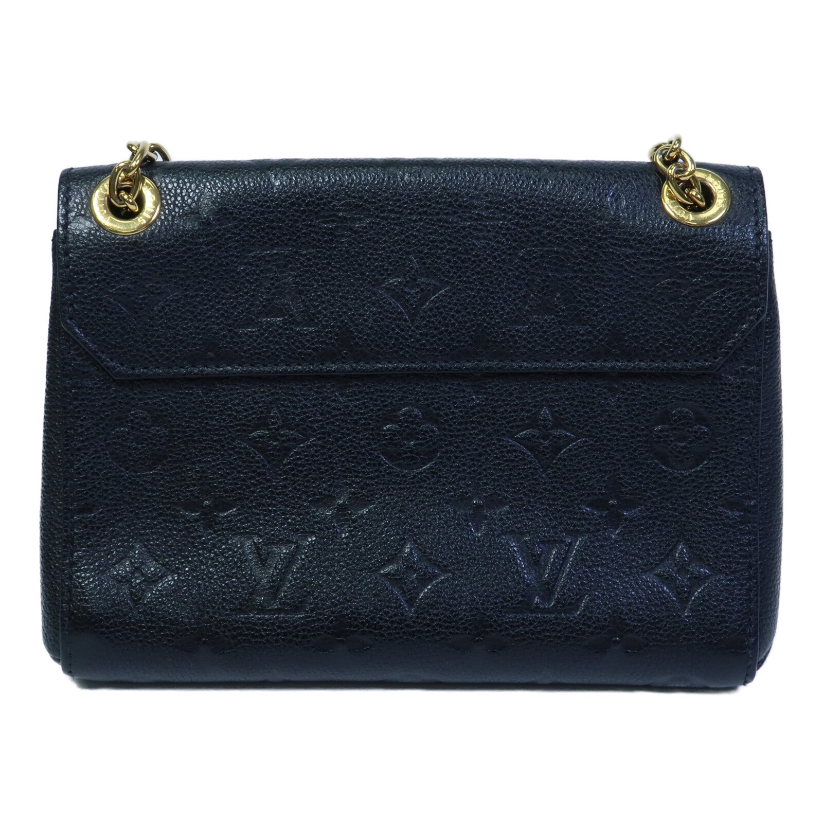 LOUIS VUITTON Monogram Empreinte Vavin BB鏈帶肩背袋