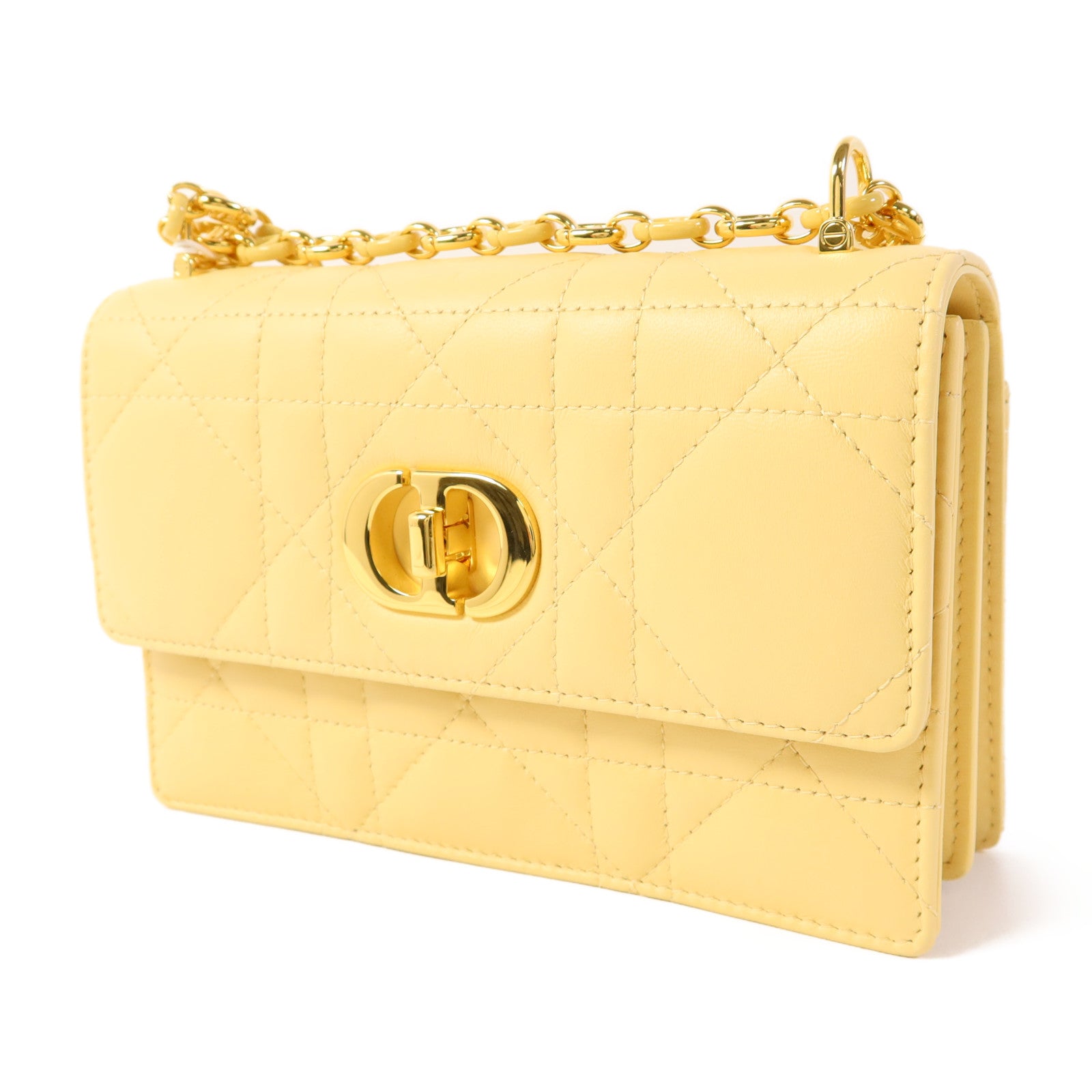 Dior 羊皮皮革Miss Caro金扣鏈帶肩背袋