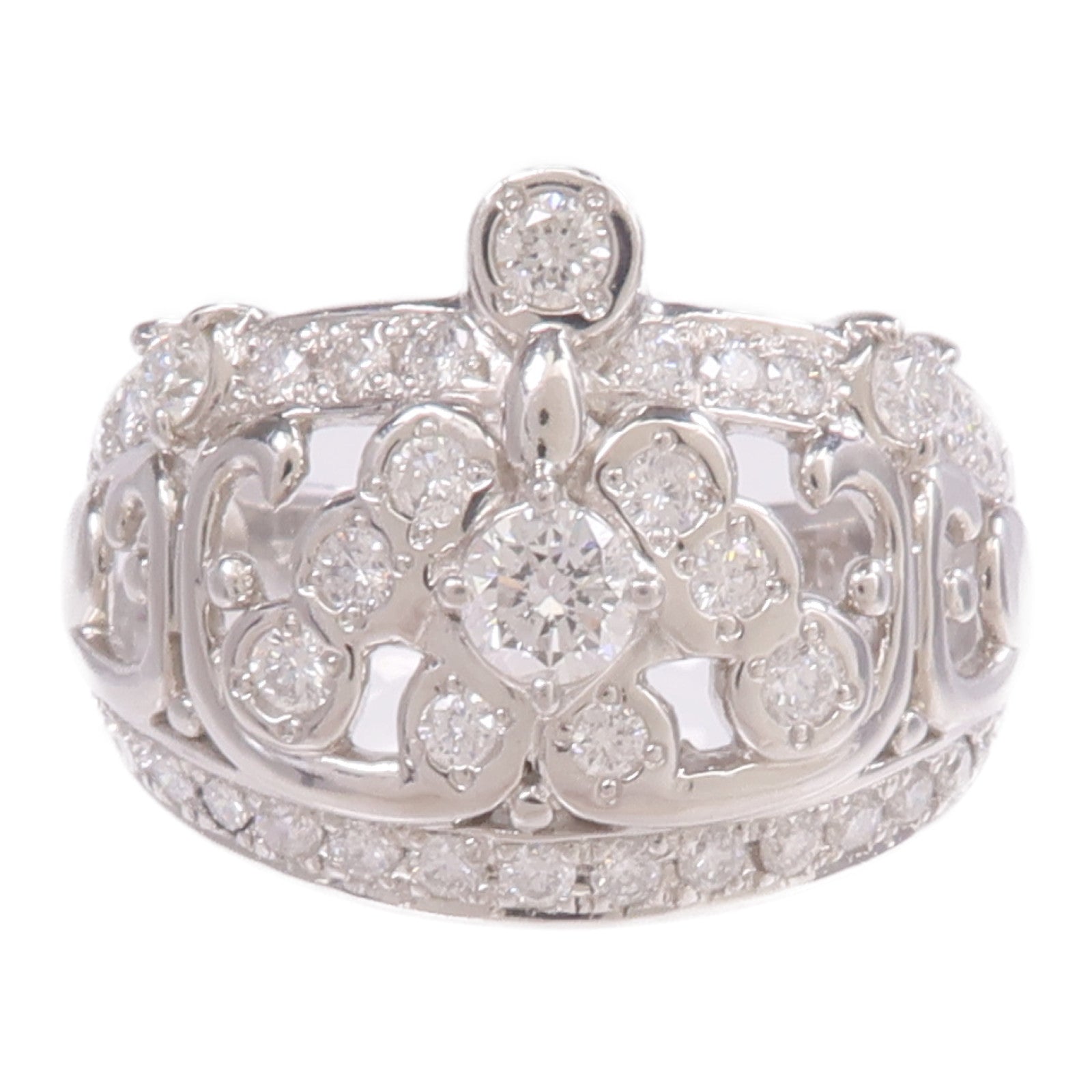 JEWELRY PT900鉑金Diamond Ring鑽石戒指US#7.5