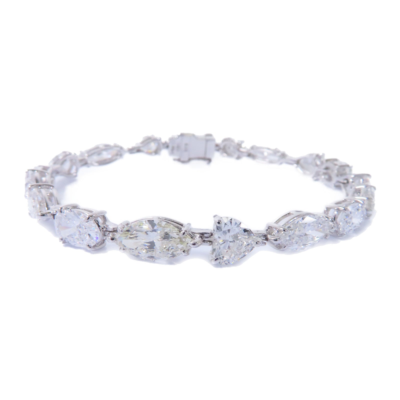 JEWELRY 18K白金Diamond Bracelet鑽石手鏈