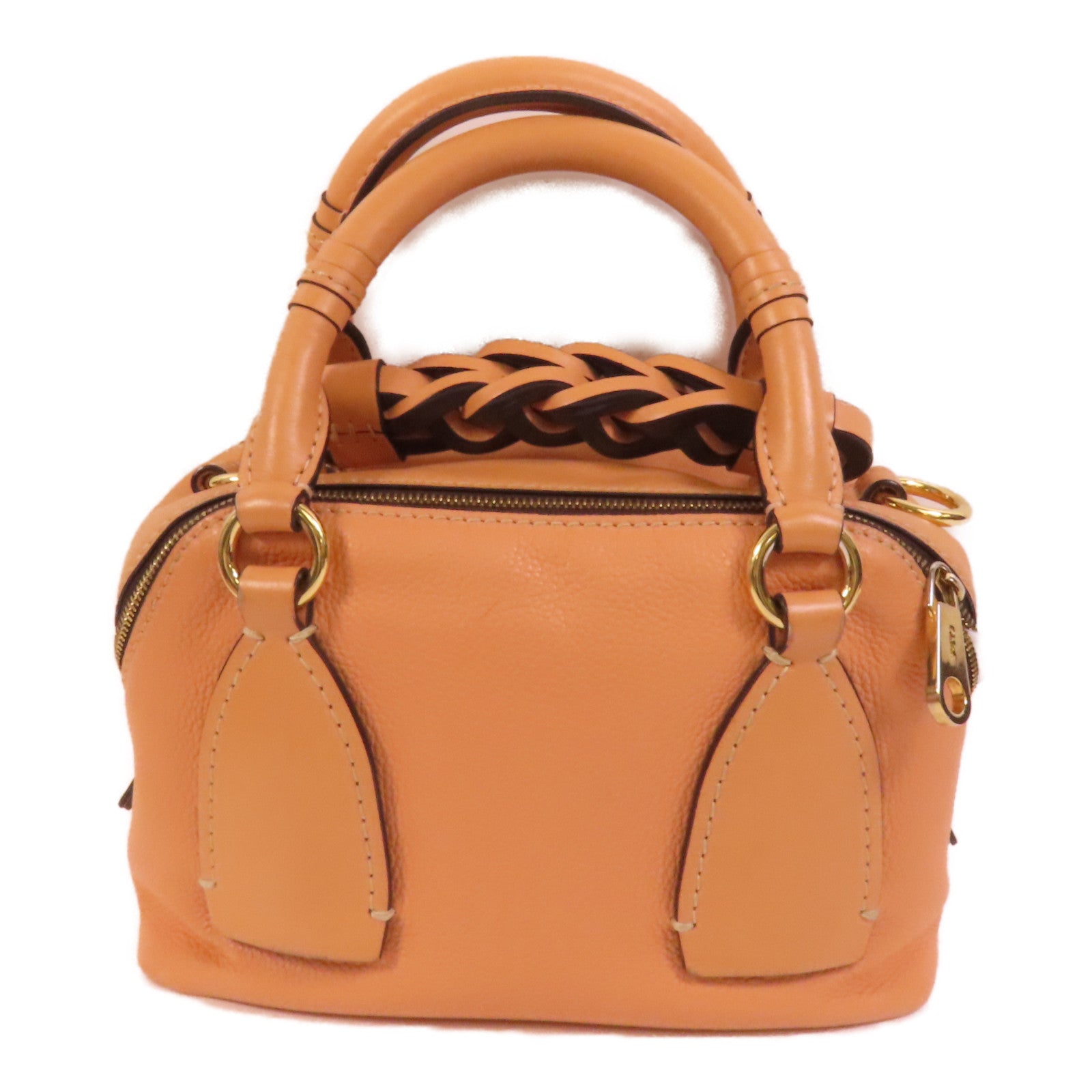 Chloe 牛皮皮革Small Daria Bag金扣手挽肩背兩用袋