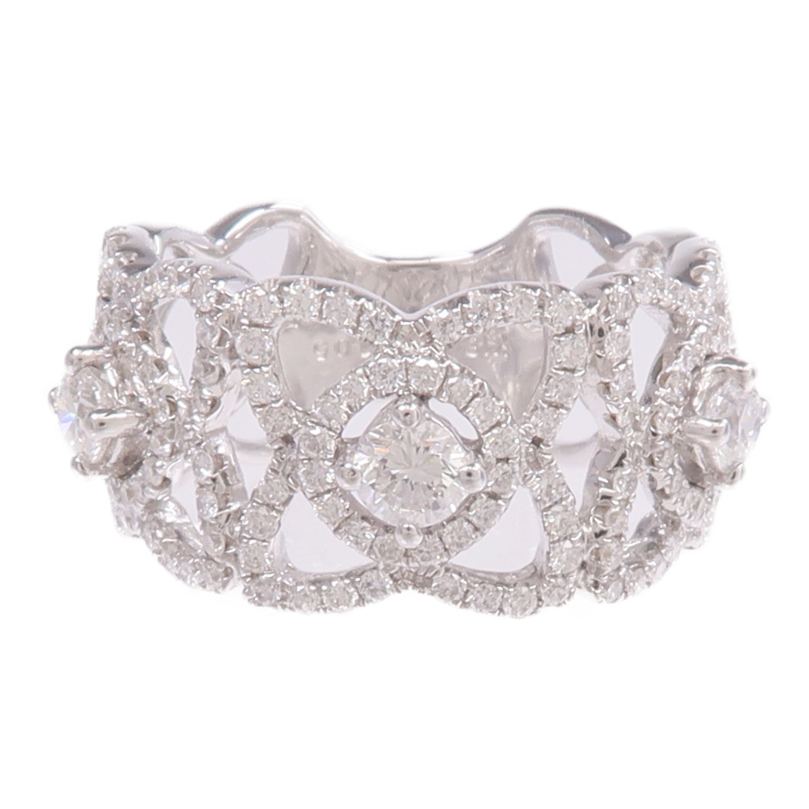 JEWELRY 18K白金Diamond Ring鑽石戒指US#6