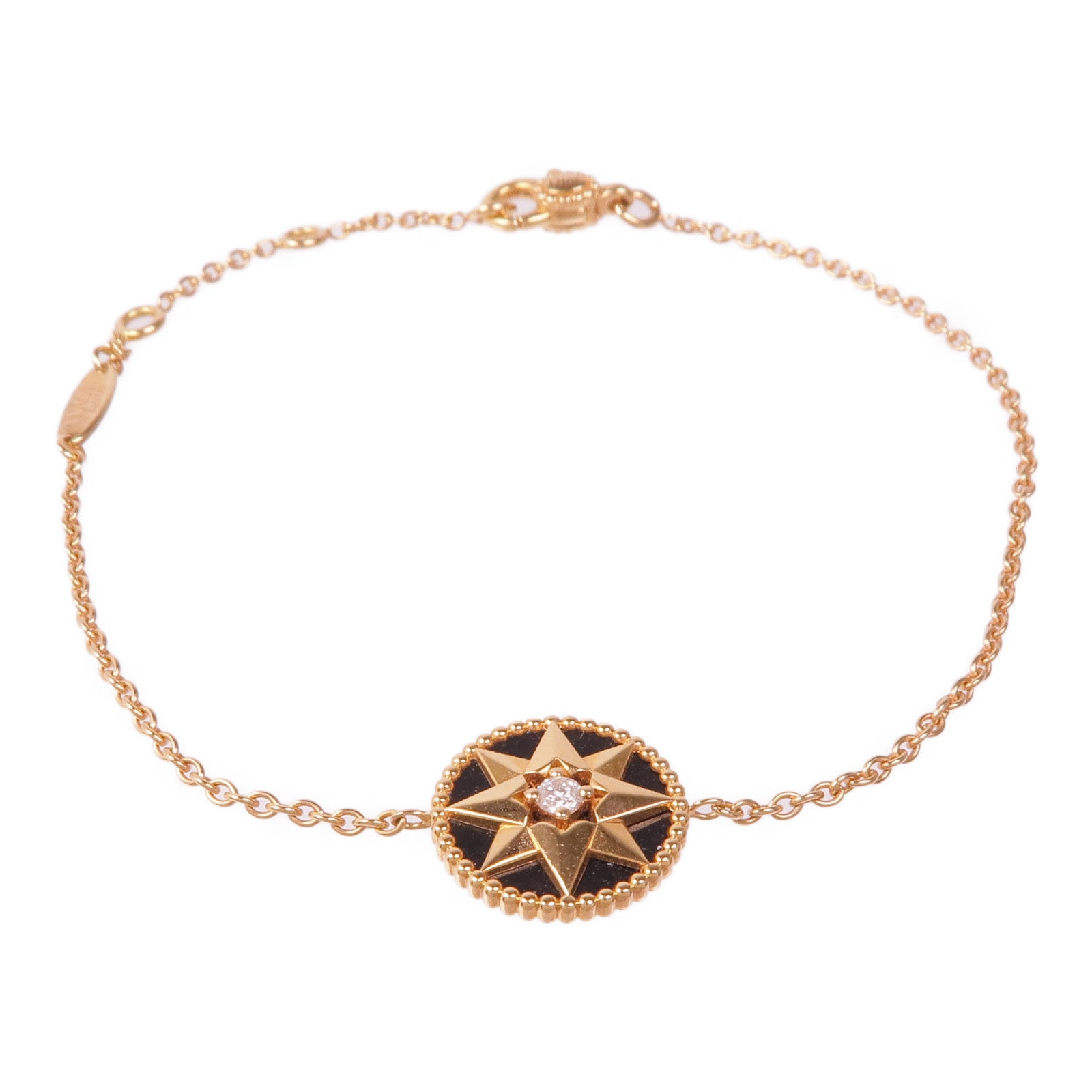 Dior 18K玫瑰金Rose des Vents手鏈