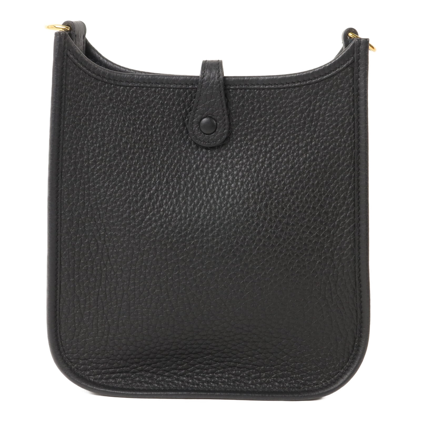 HERMES Clemence皮革Evelyne TPM肩背袋Noir