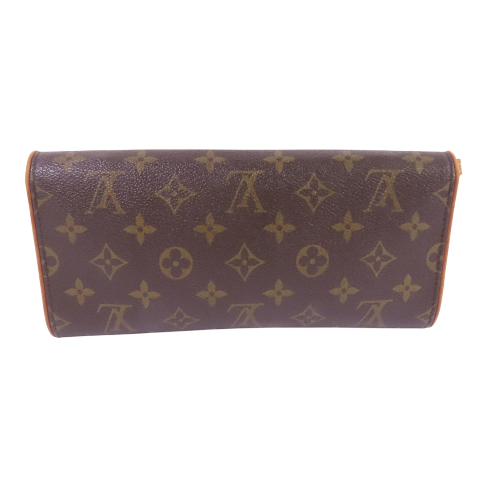 LOUIS VUITTON Monogram Pochette Twin GM金扣肩背袋