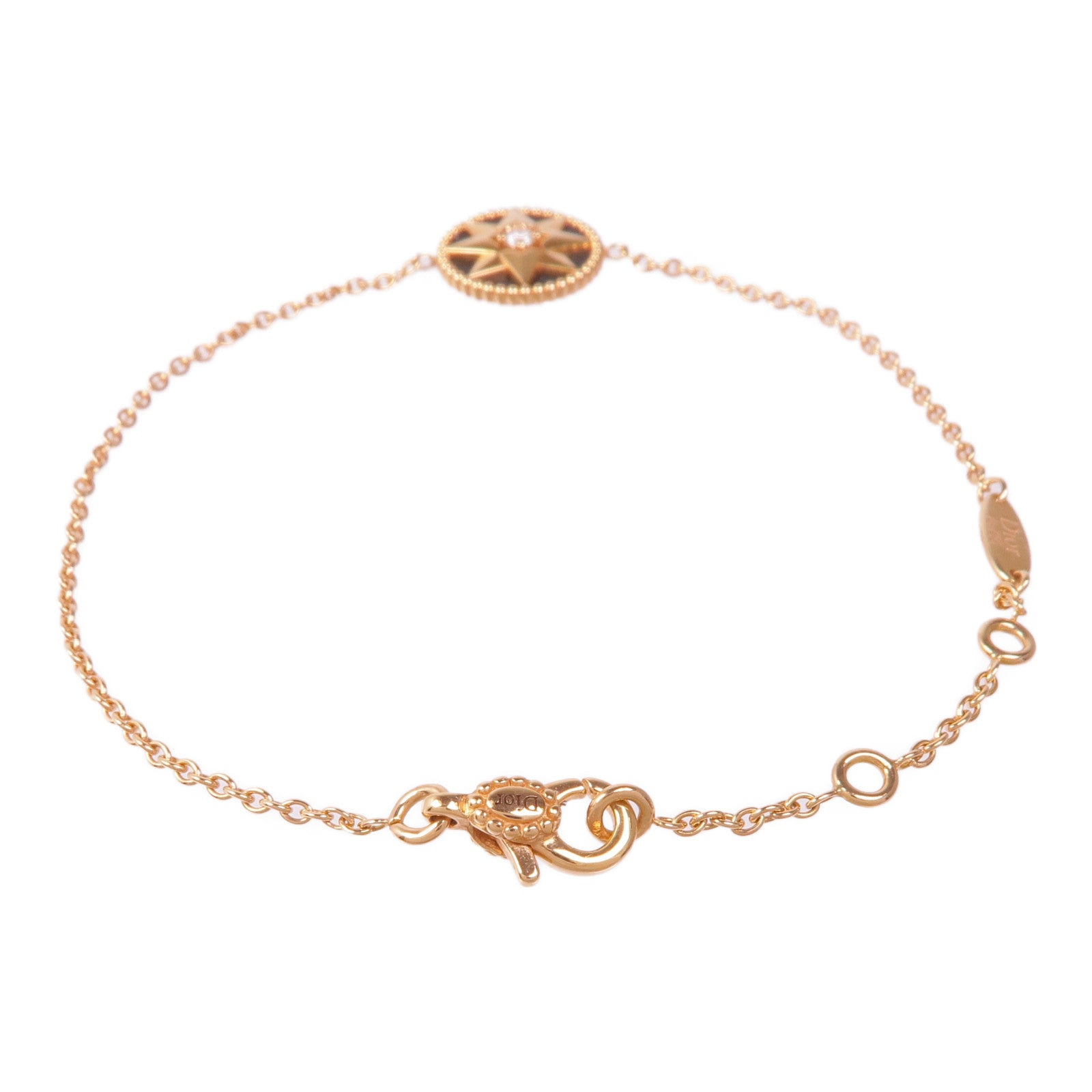 Dior 18K玫瑰金Rose des Vents手鏈