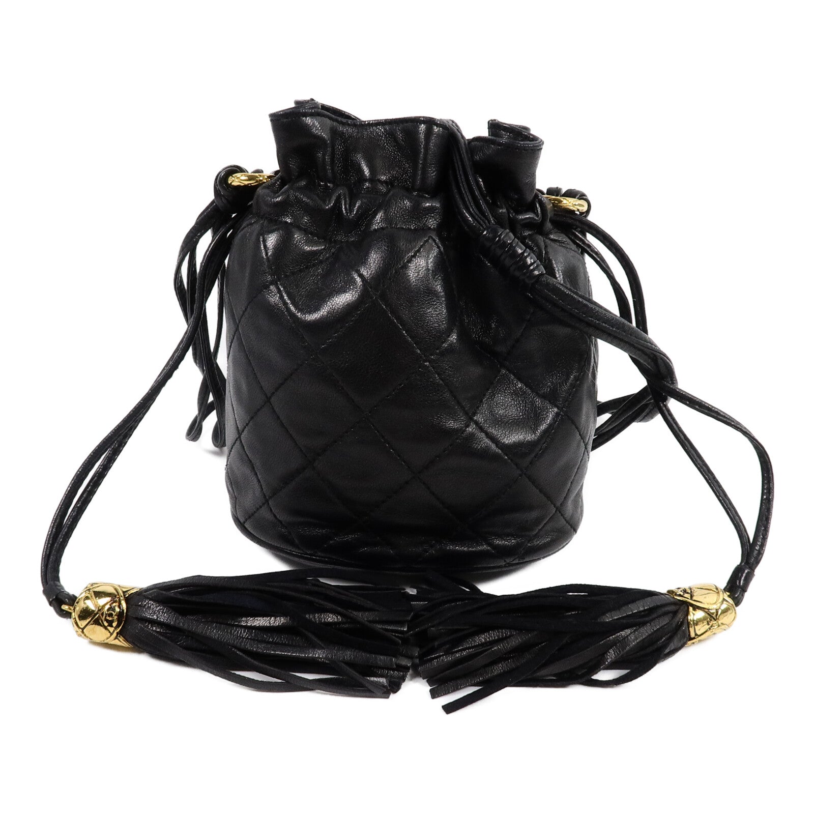 CHANEL 羊皮皮革Vintage Bucket肩背袋