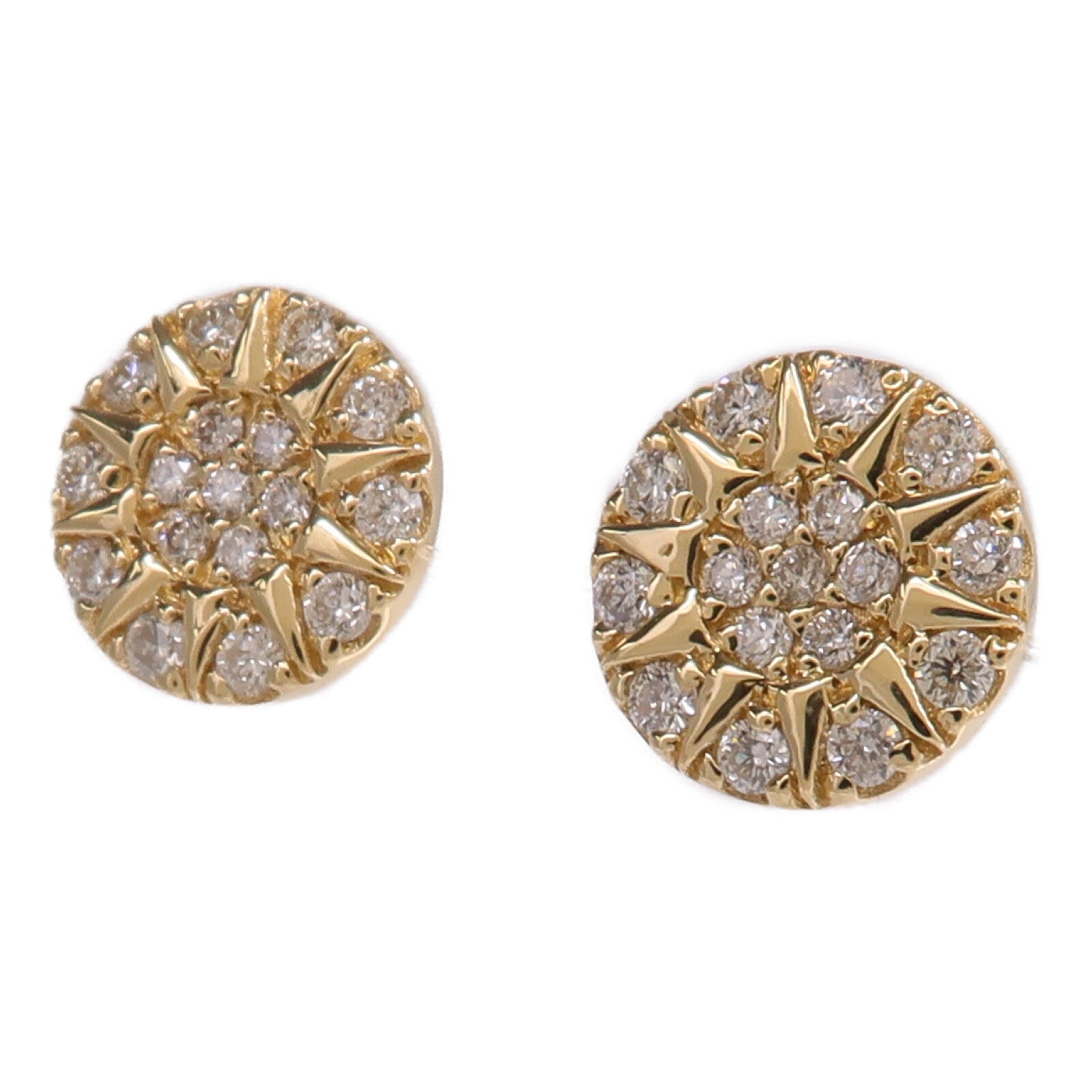 JEWELRY 18K黃金Diamond Earrings鑽石耳環